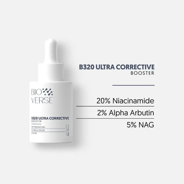 Tinh Chất Sáng Da Mờ Thâm Bioverse B320 Ultra Corrective Booster
