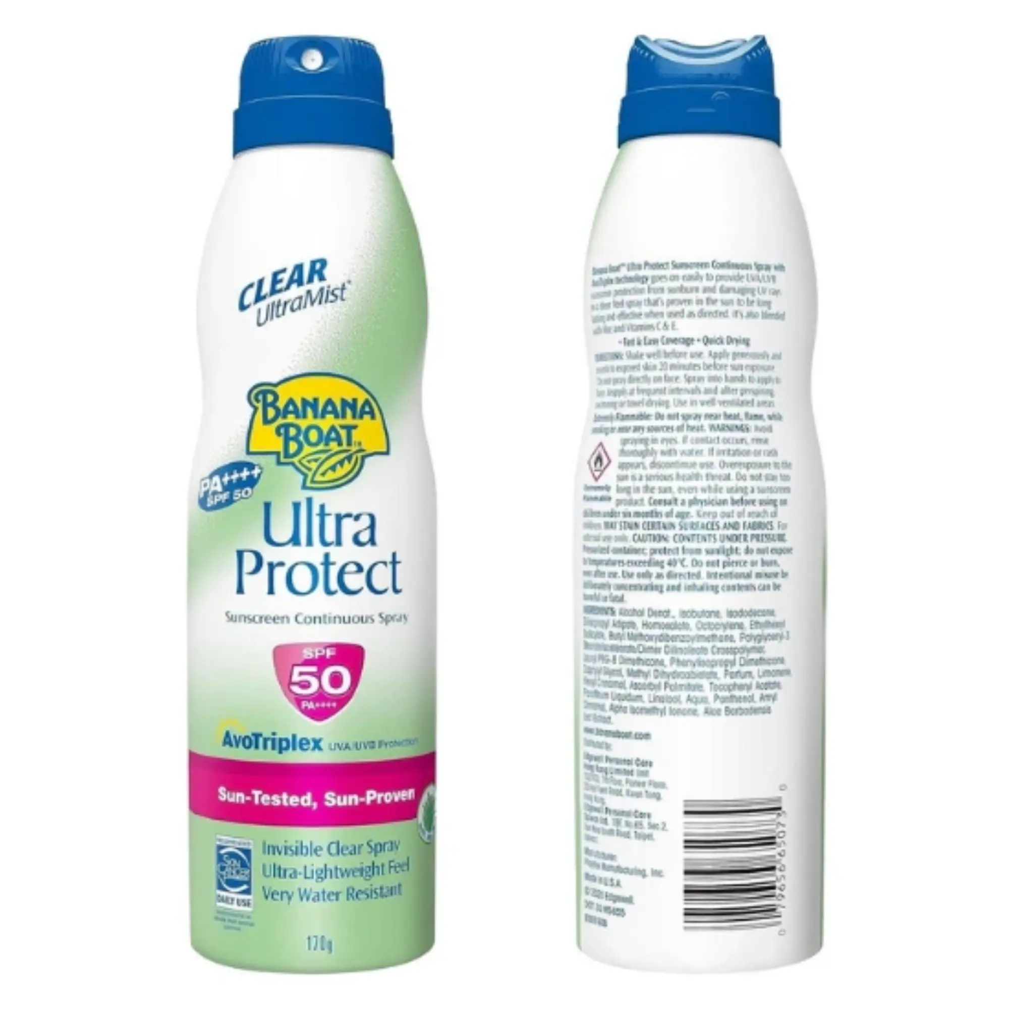 xịt chống nắng ultra protect