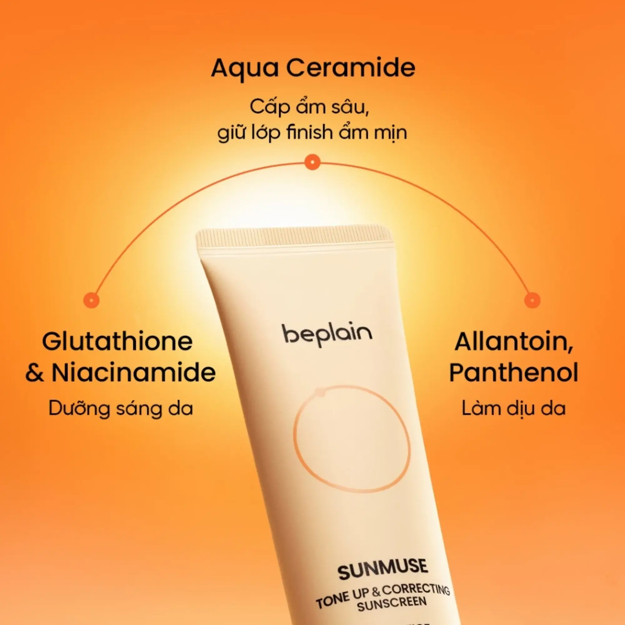 chống nắng beplain beige