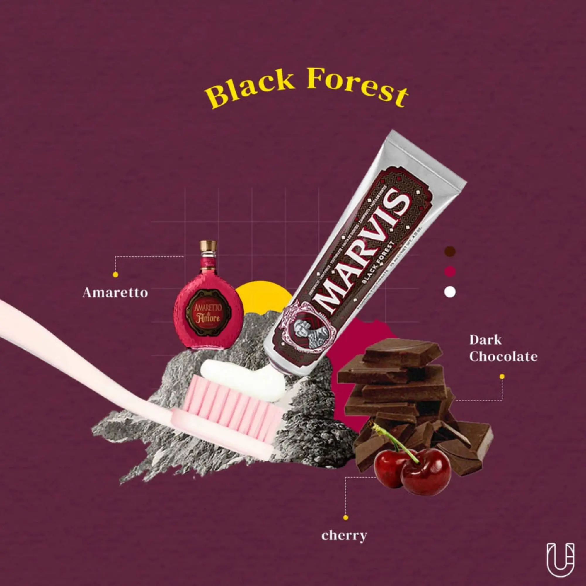 Kem Đánh Răng Marvis Black Forest