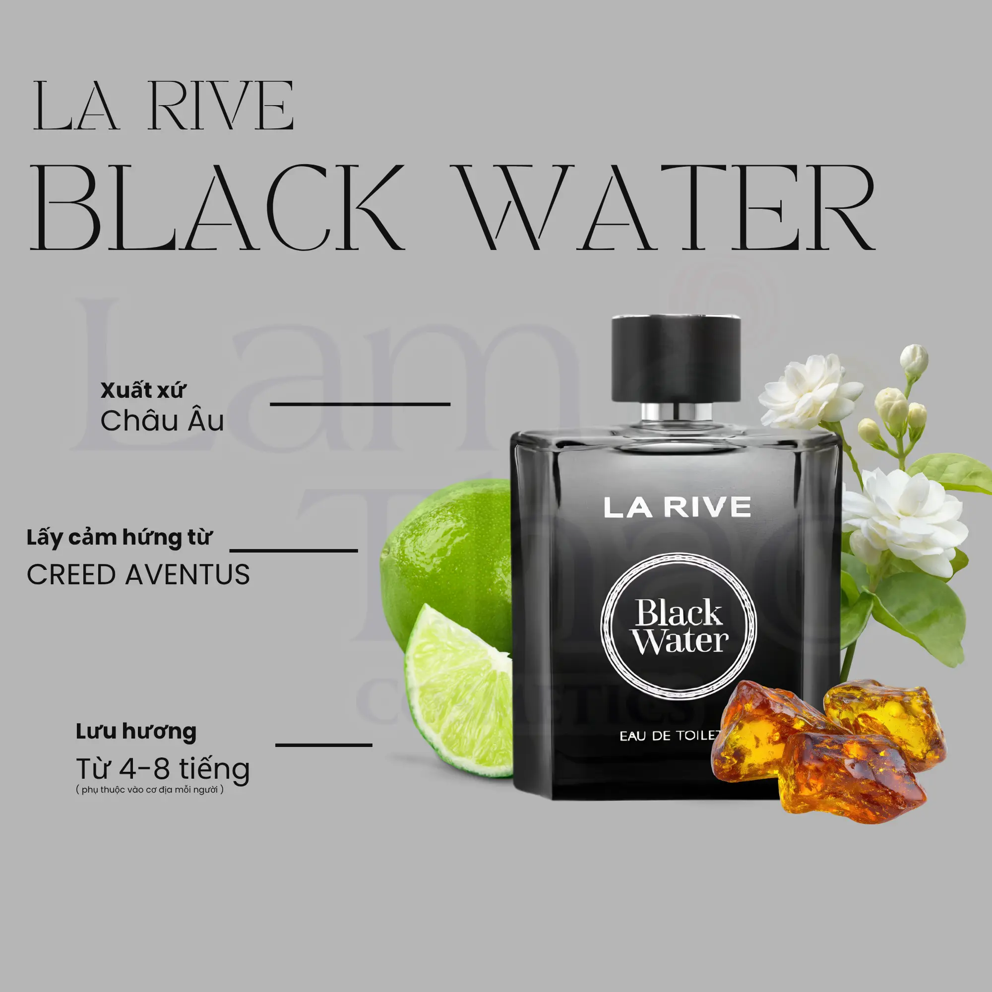 Nước Hoa La Rive Black Water EDT