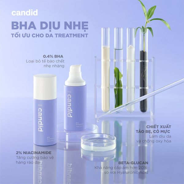 Tẩy Tế Bào Chết Candid BHA