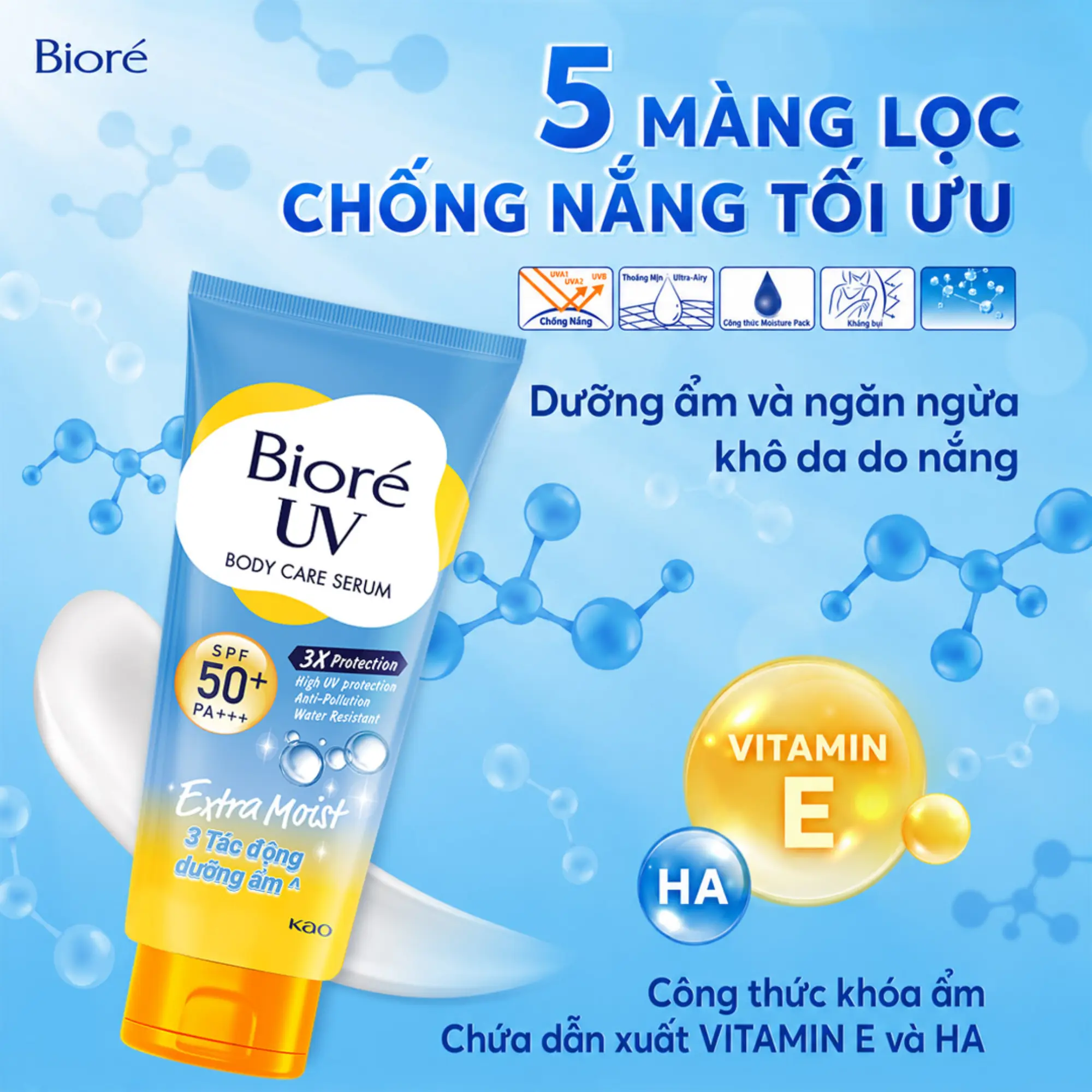 serum chống nắng biore
