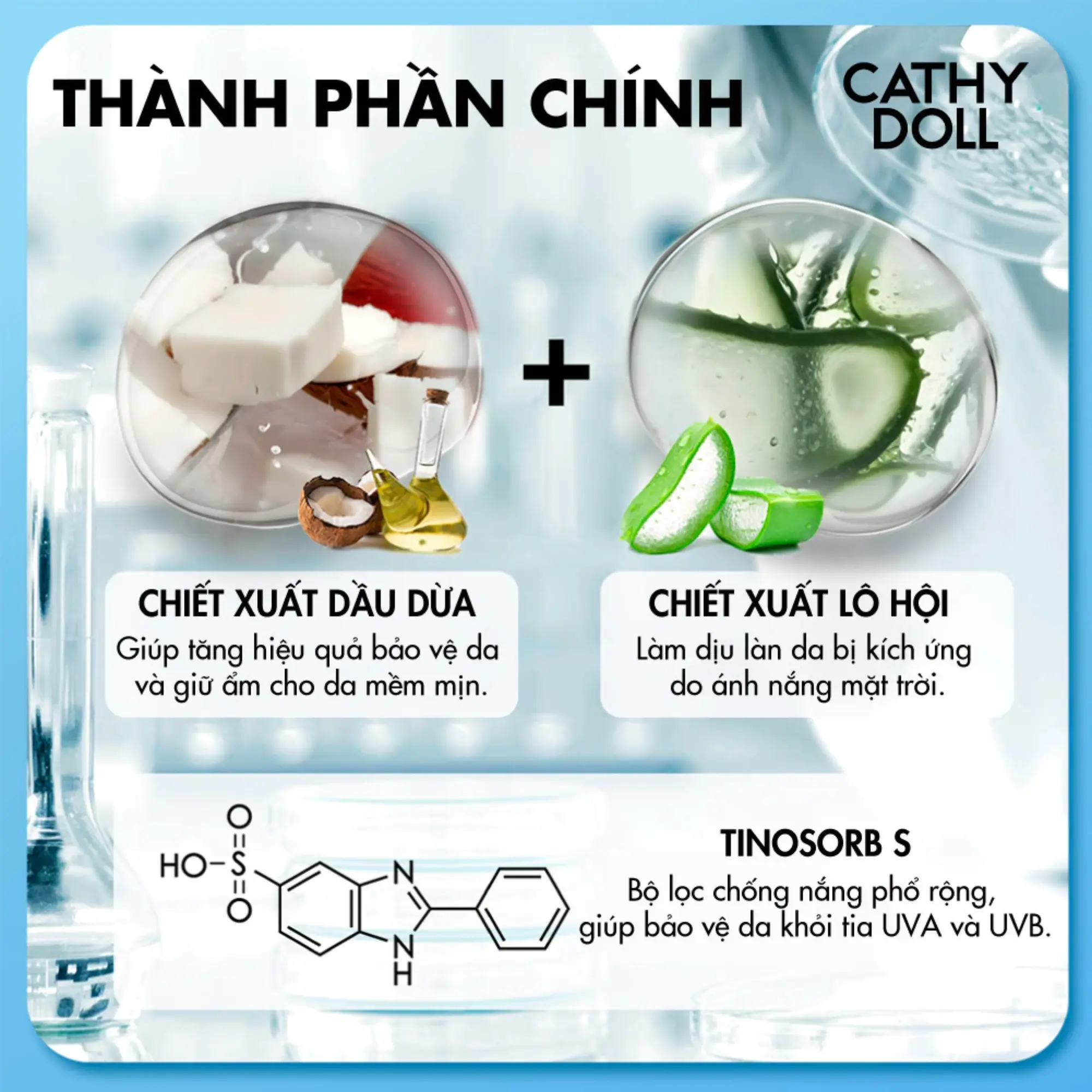 chống nắng cathy Doll