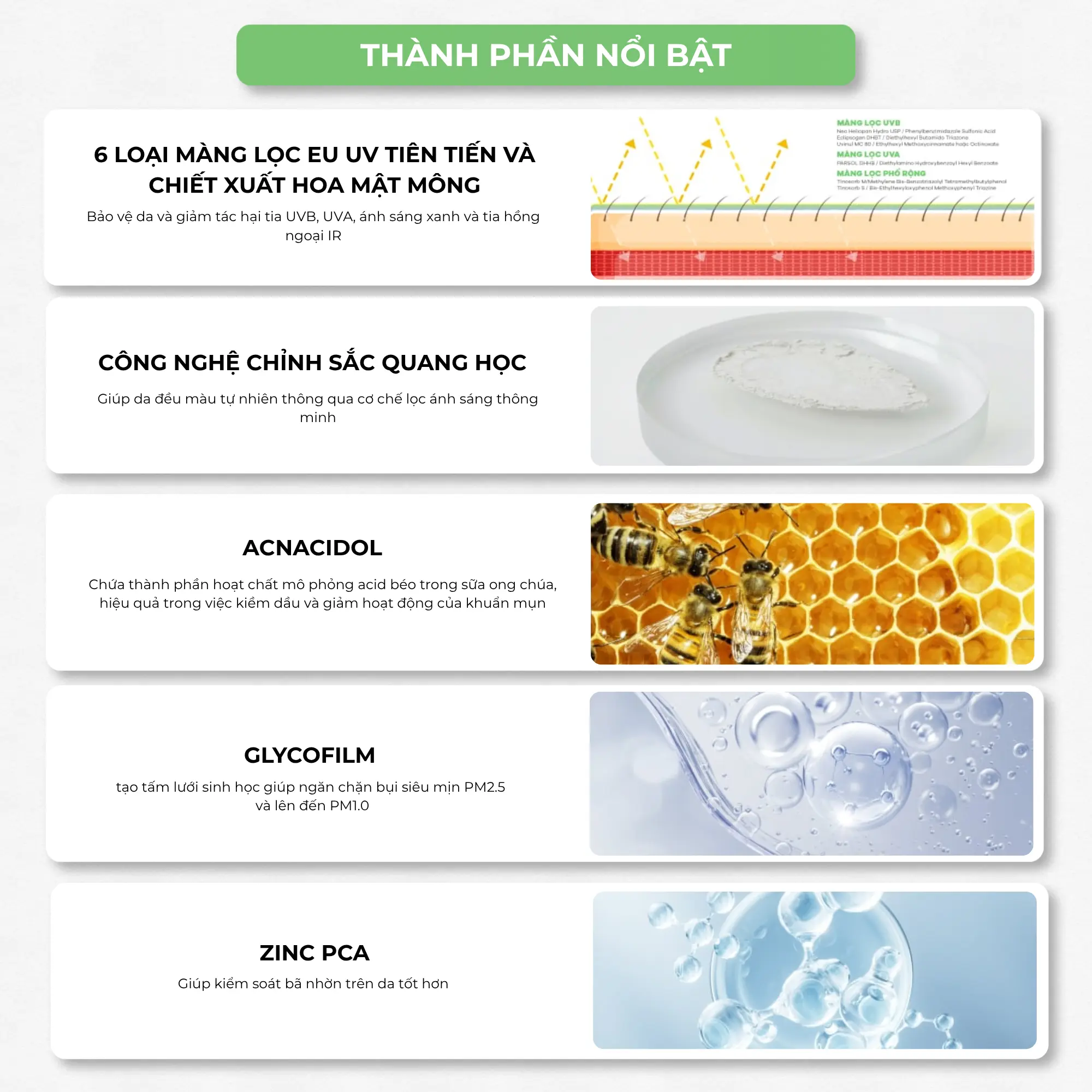 kem chống nắng Zakka xanh