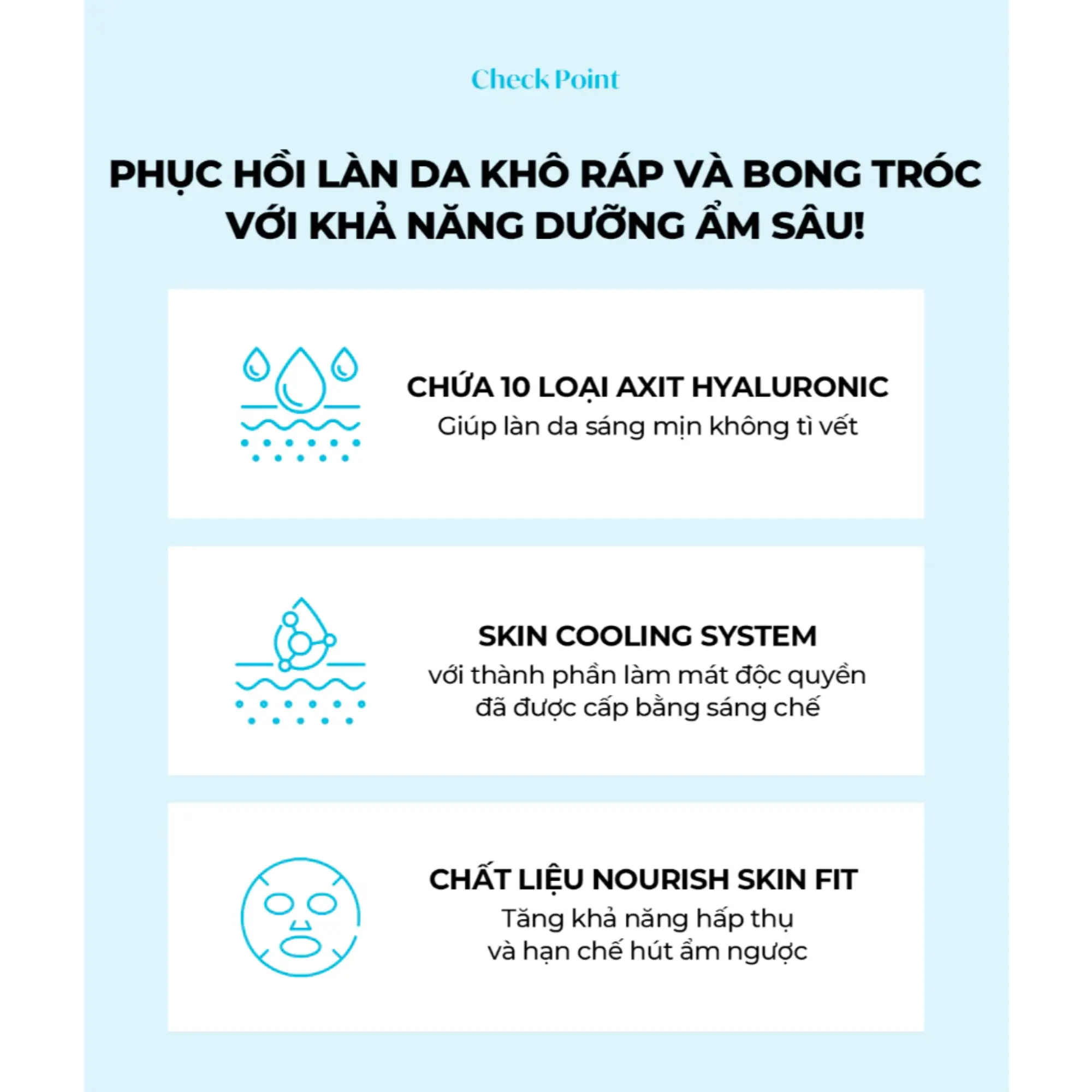 mặt nạ cấp nước Derladie