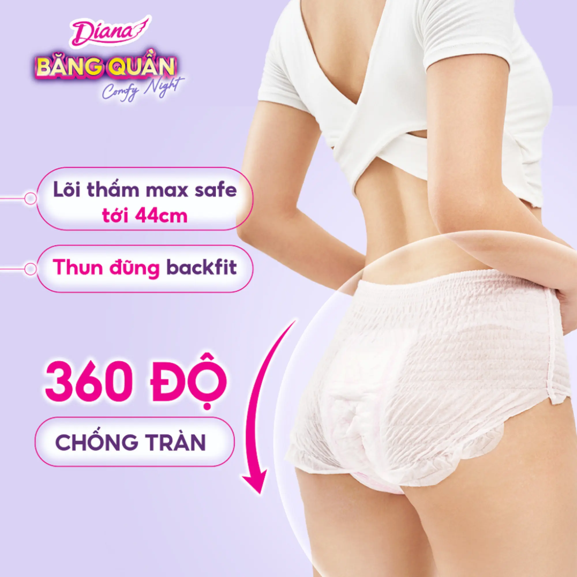 diana băng quần 18m