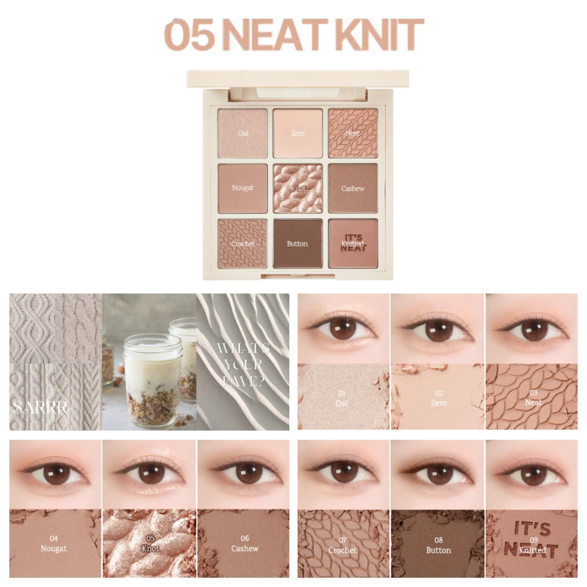 bảng mắt 9 ô HOLIKA HOLIKA