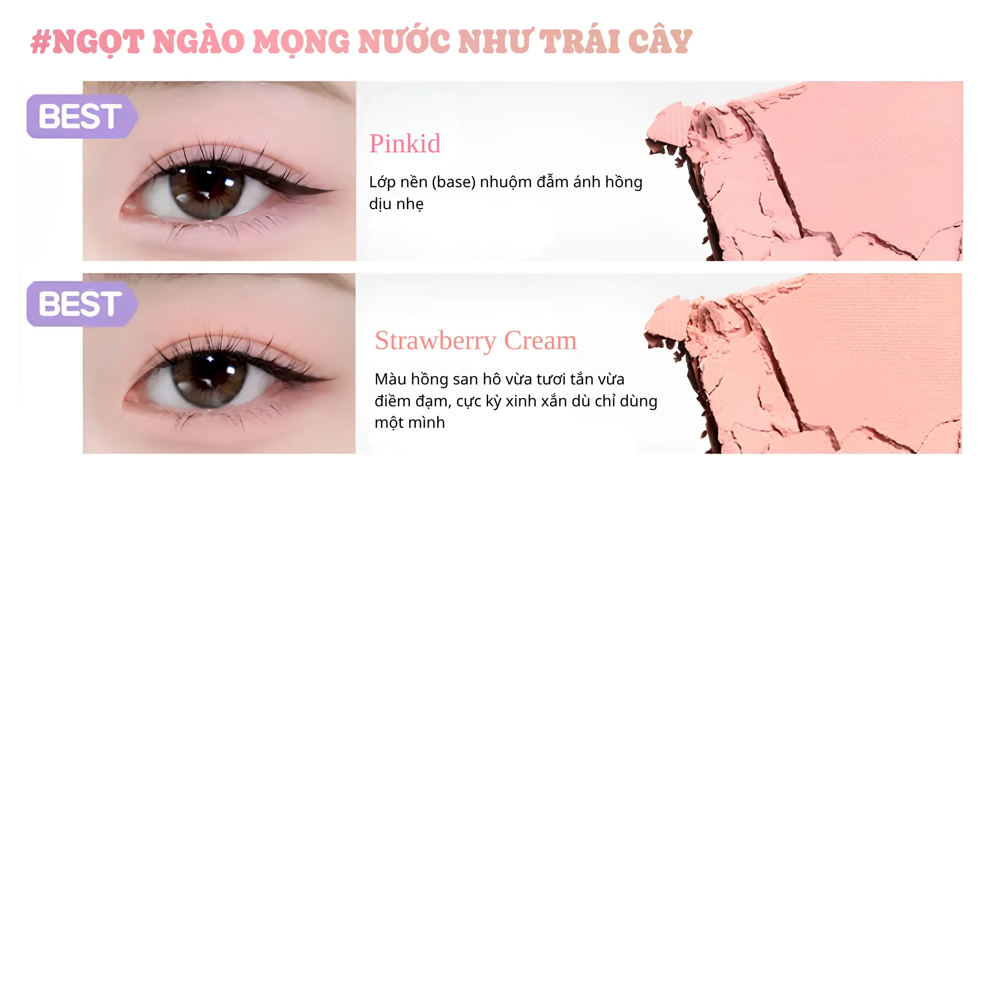 Holika Holika phấn mắt đơn sắc