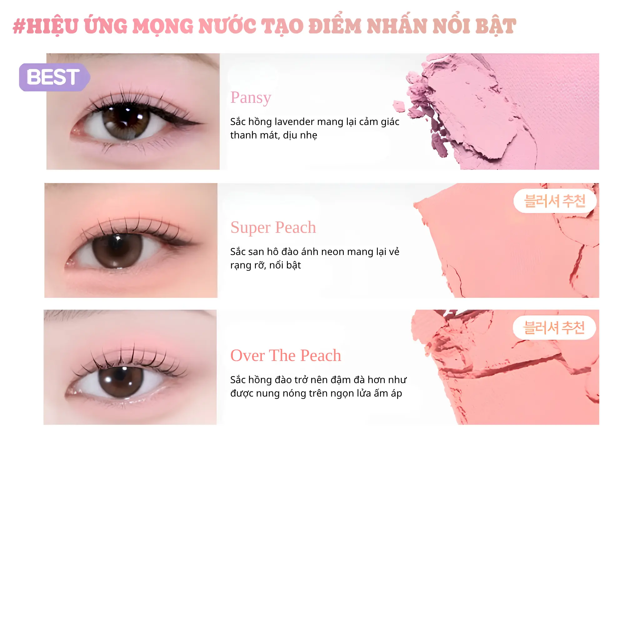 Holika Holika phấn mắt đơn sắc