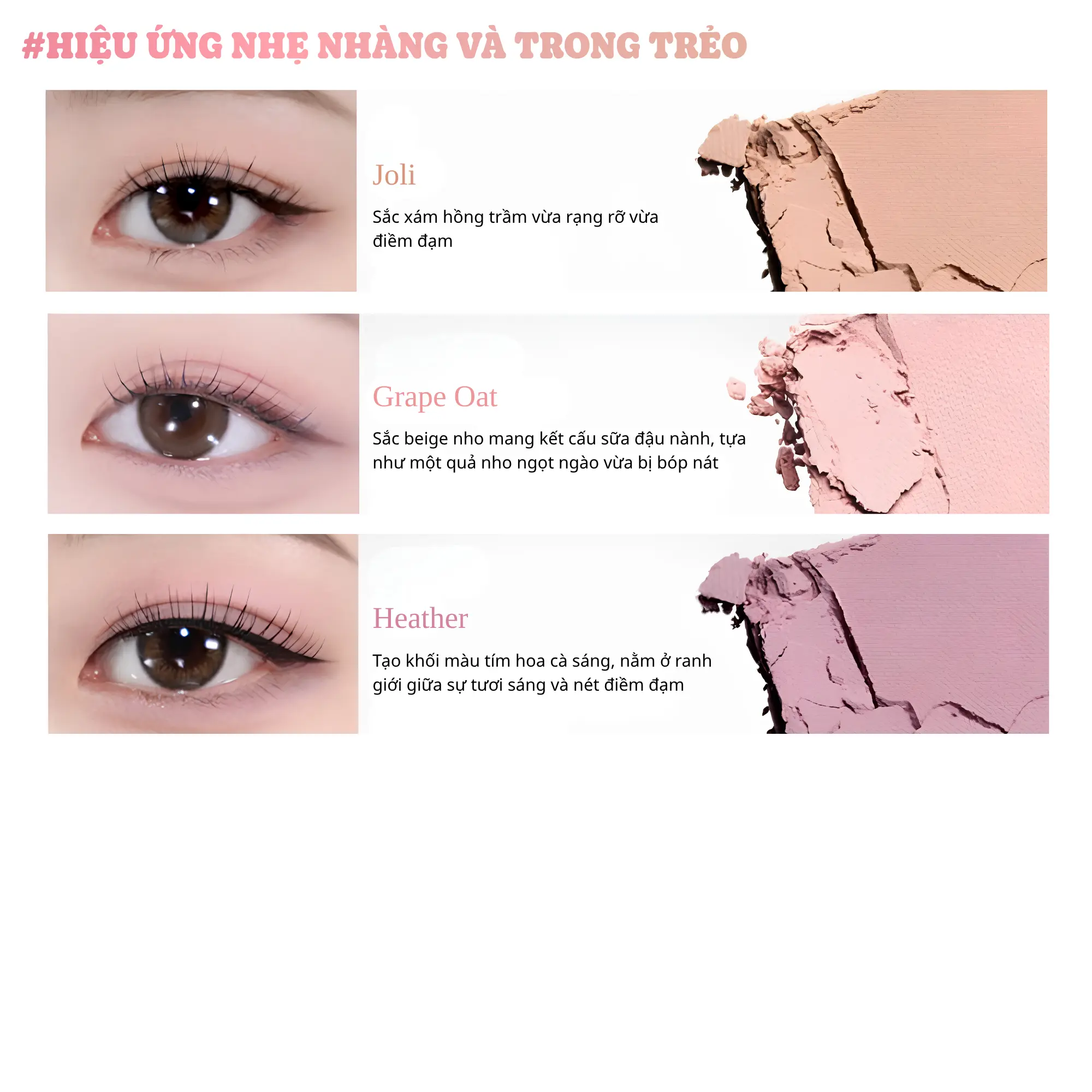 Holika Holika phấn mắt đơn sắc