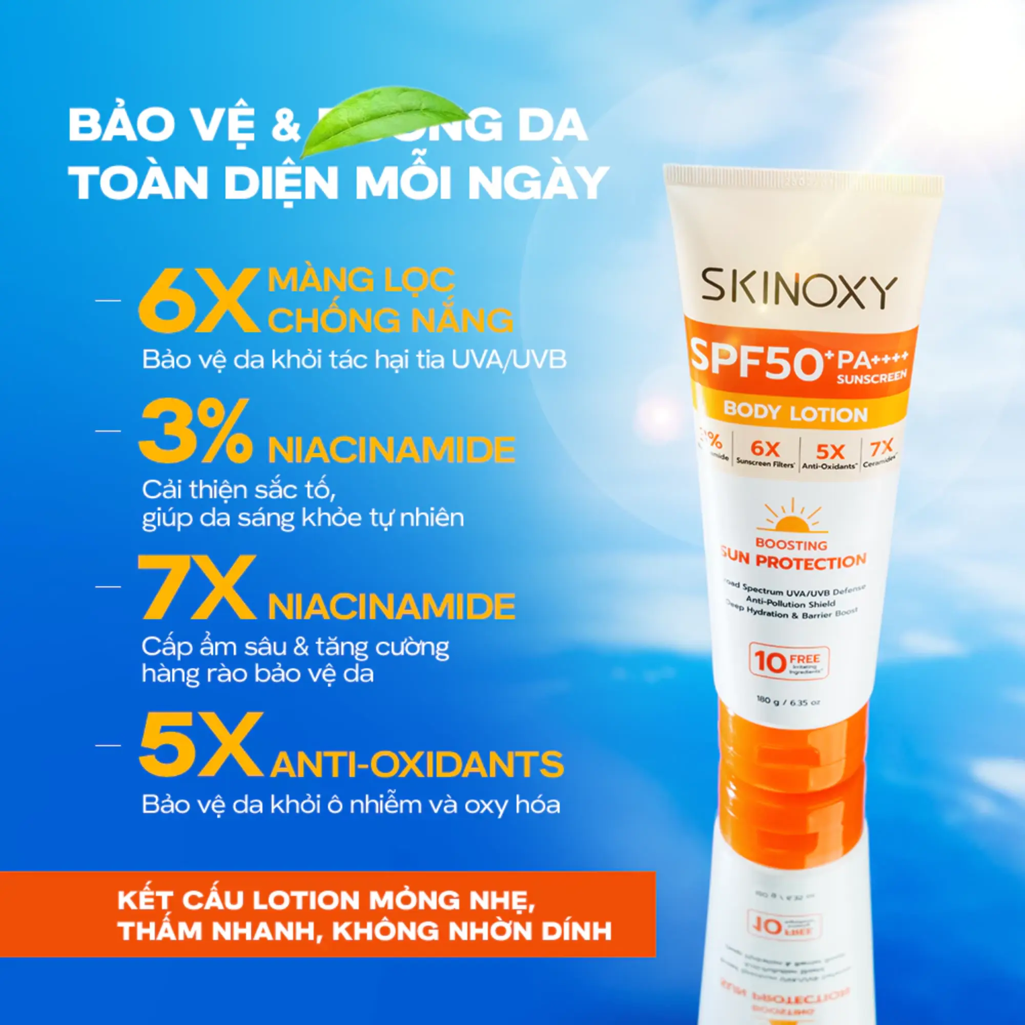 skinoxy chống nắng