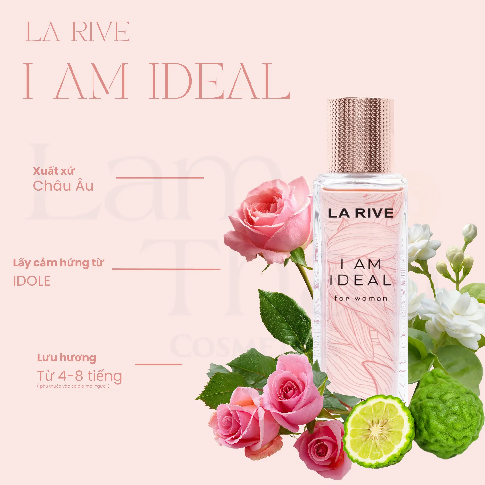 Nước hoa La Rive I Am Ideal For Women EDP