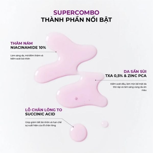 Tinh Chất Hỗ Trợ Kiềm Dầu, Thu Nhỏ Lỗ Chân Lông, Dưỡng Sáng Jumiso Niacinamide 10% Serum