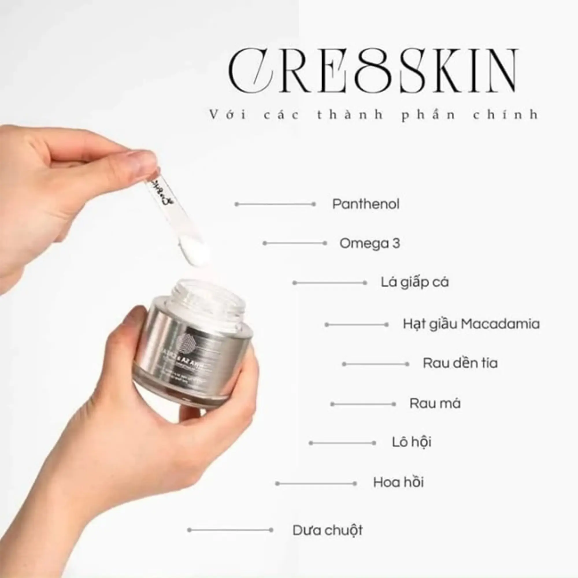 Kem dưỡng Cre8skin