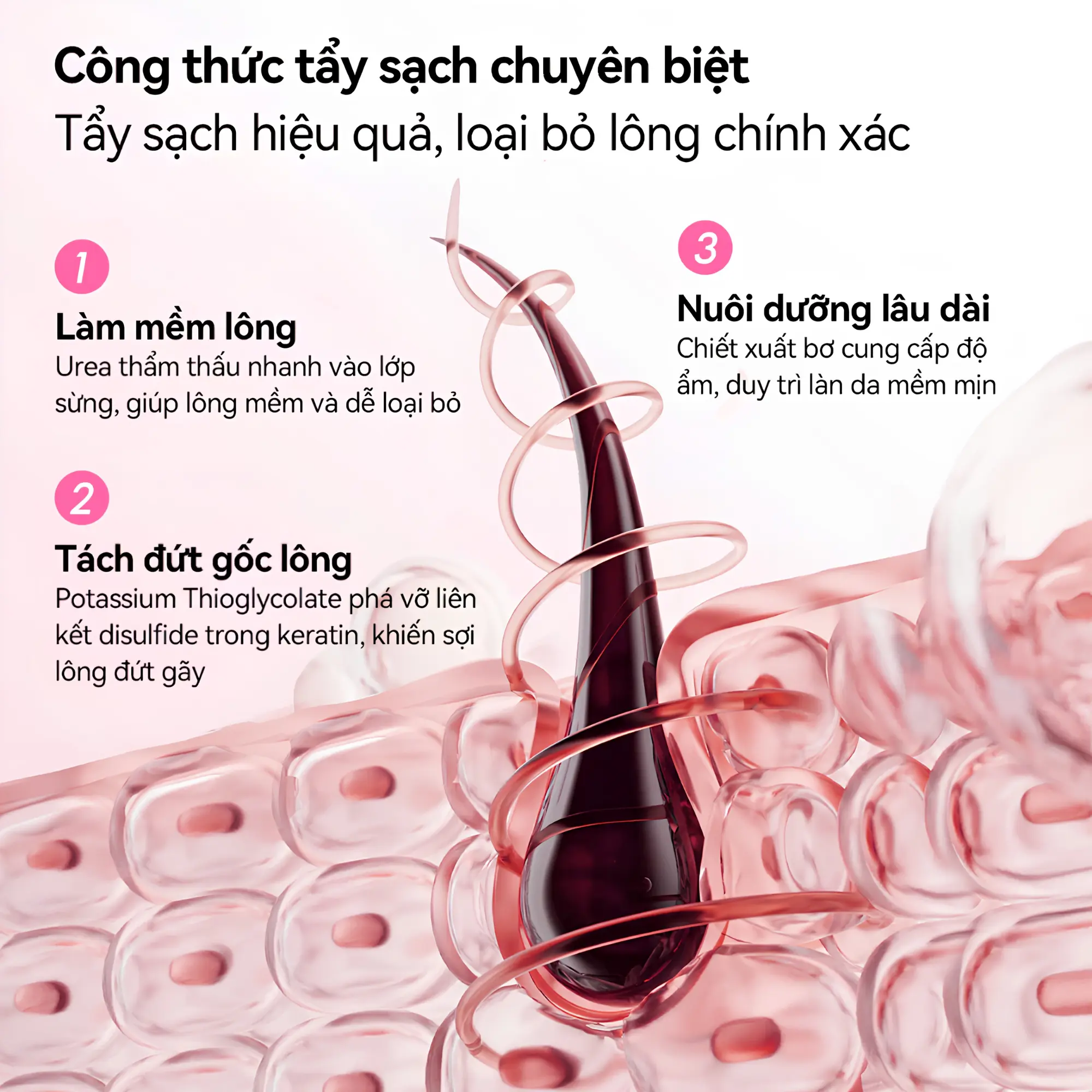 tẩy lông lanbena