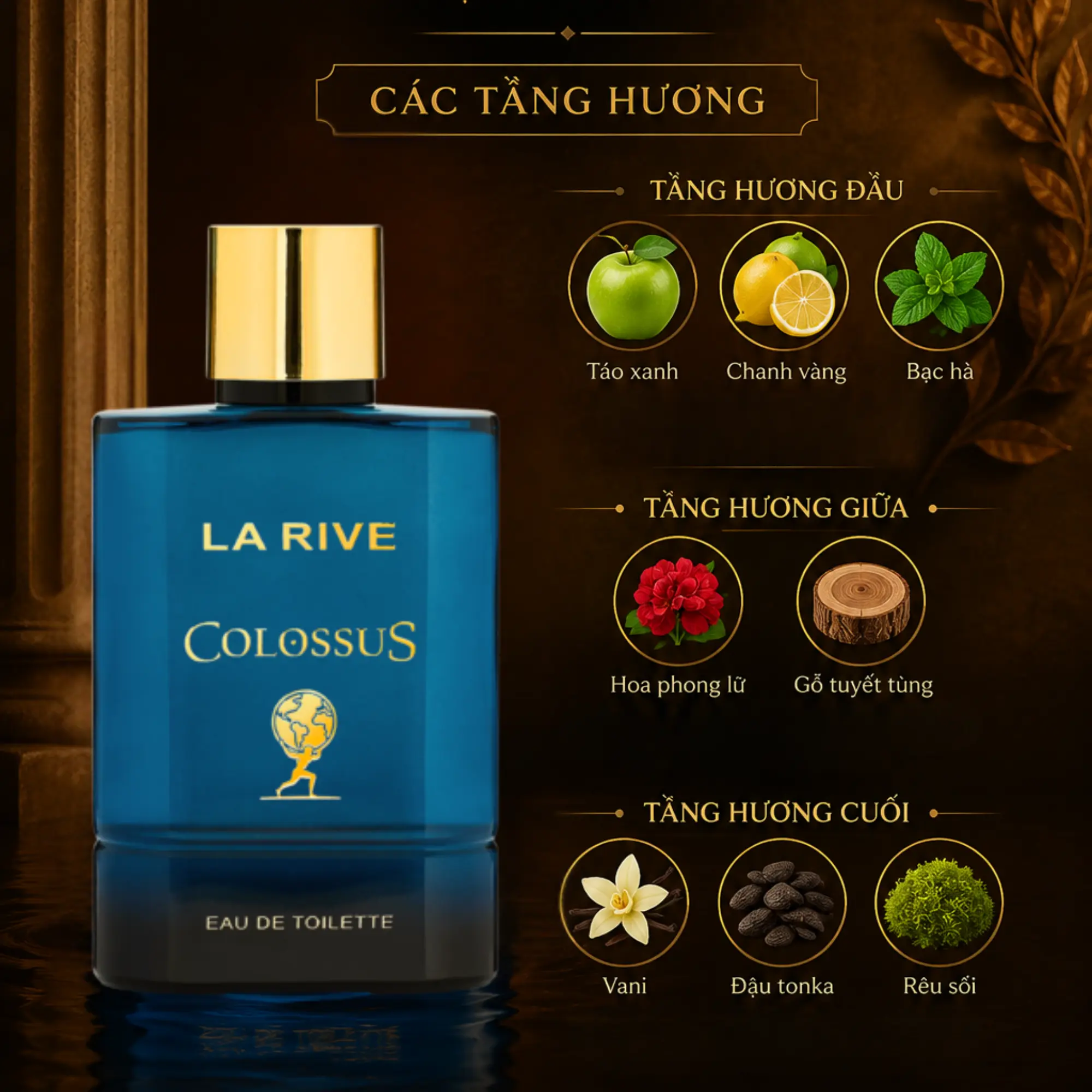 nước hoa la rive colossus