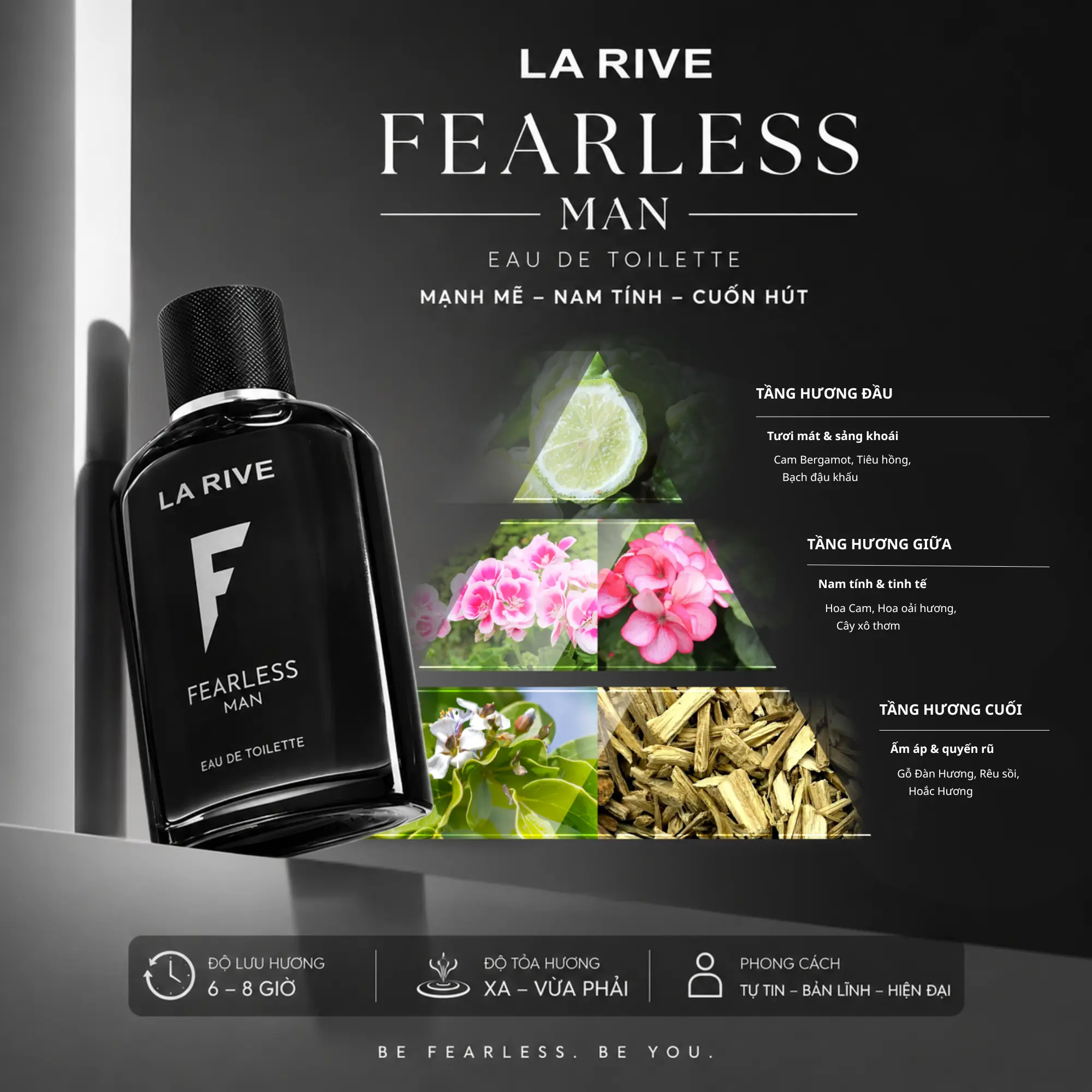 Nước hoa La Rive Fearless 