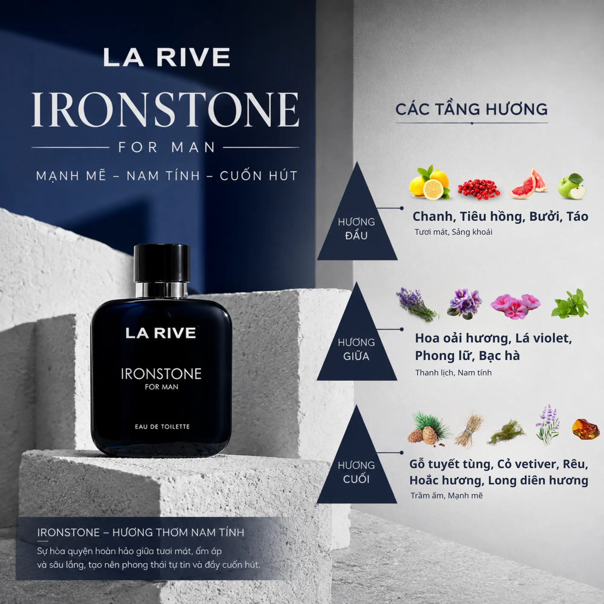Nước hoa La Rive Ironstone