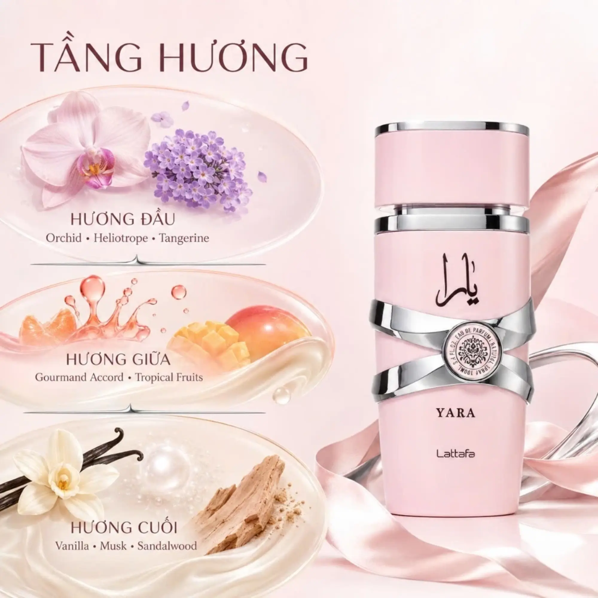 yara hồng nhạt