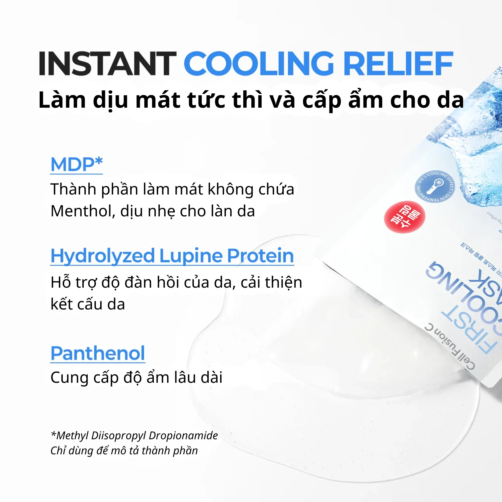 mặt nạ làm mát Cell Fusion C
