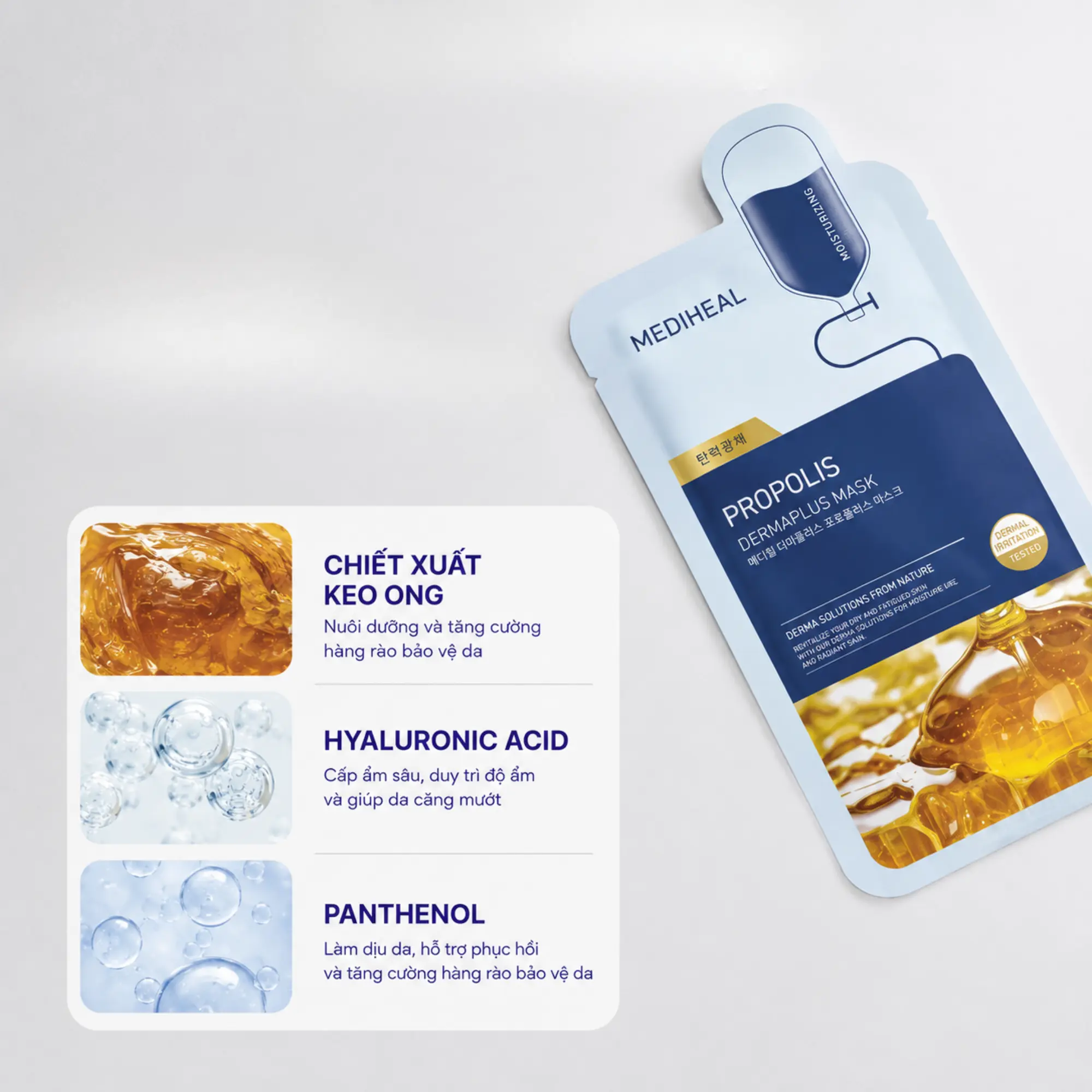 Mặt Nạ Mediheal Dermaplus Propolis Mask