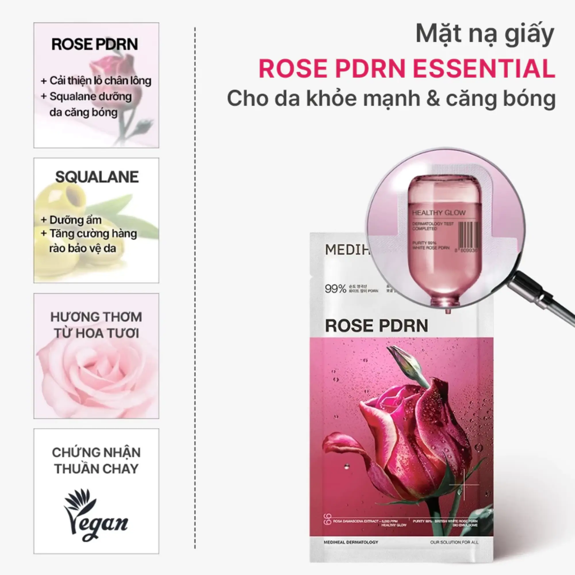 Mediheal mặt nạ hoa hồng