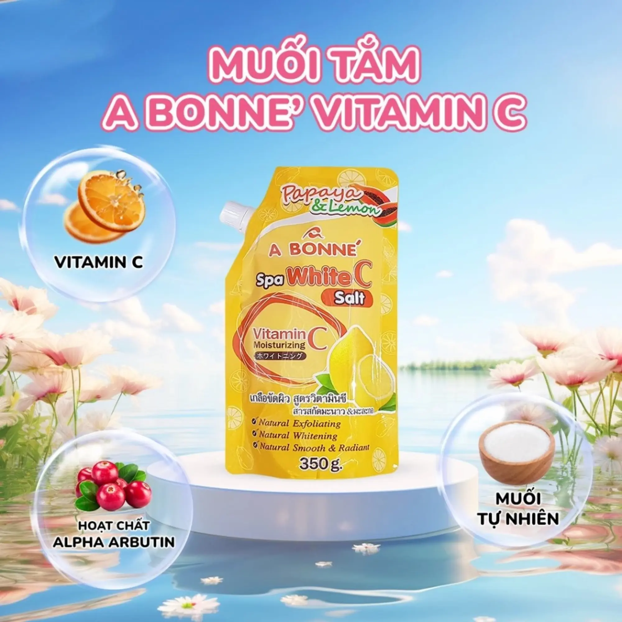 muối tắm VitaminC