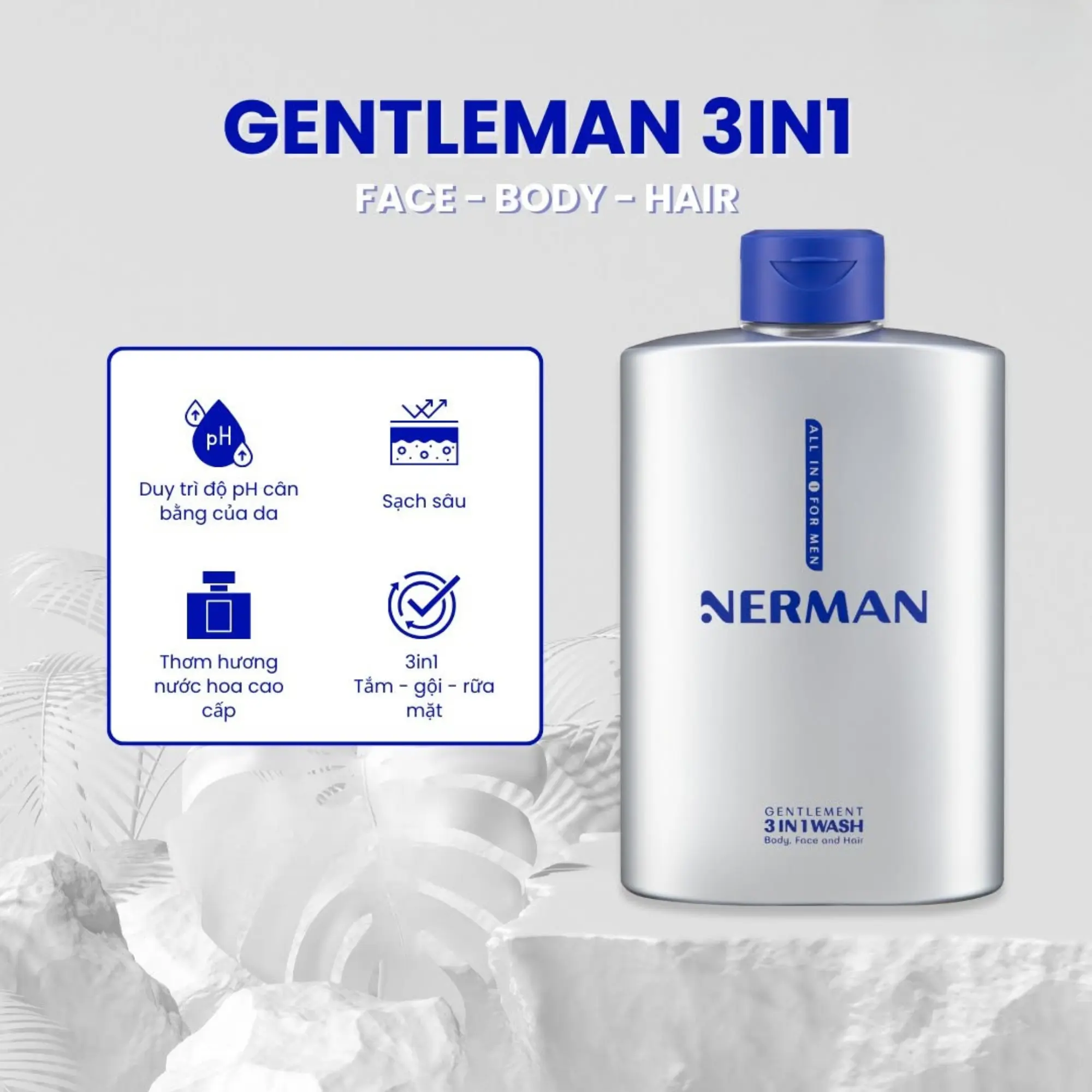 Nerman Gentleman 3In1 Wash