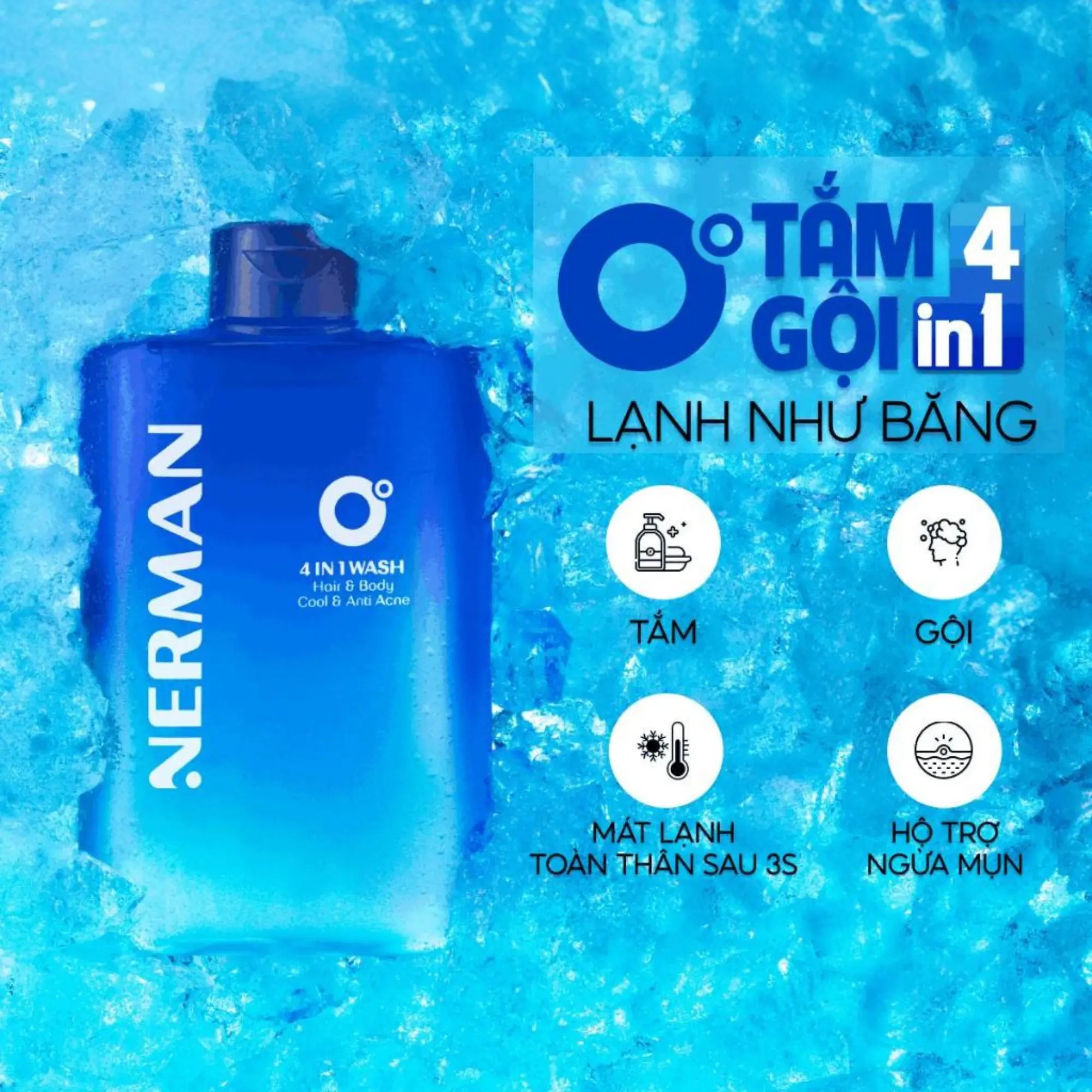 sữa tắm mát lạnh nerman