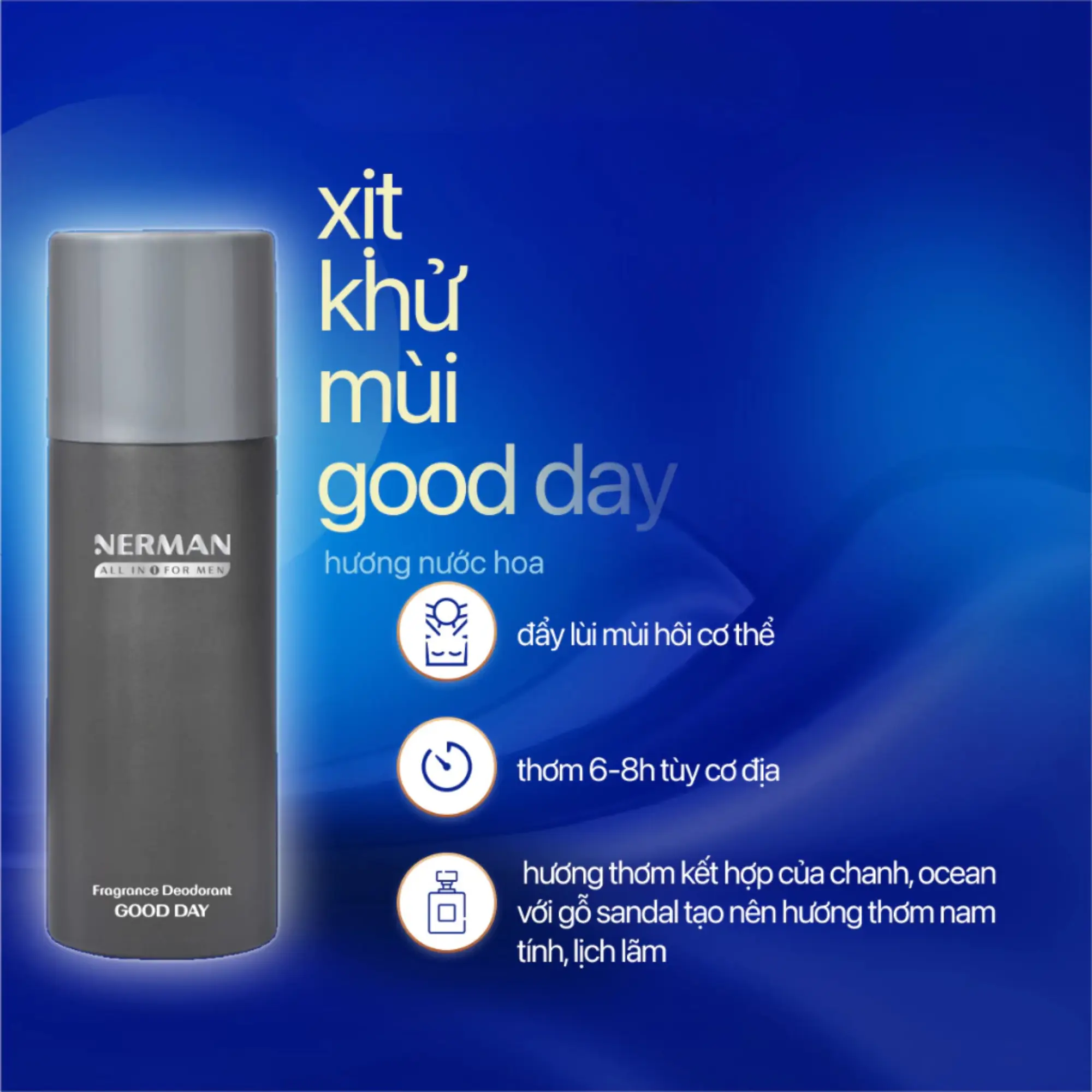 nerman xịt khử mùi