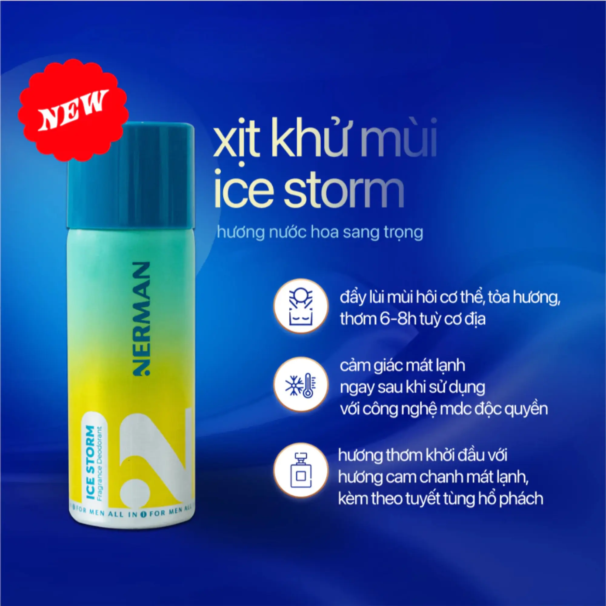 nerman xịt khử mùi