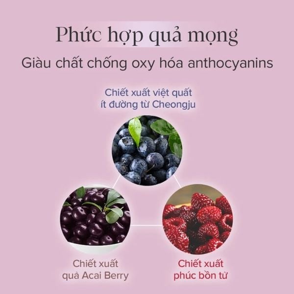 Tinh Chất Mary&May Idebenone+ Blackberry Complex Serum