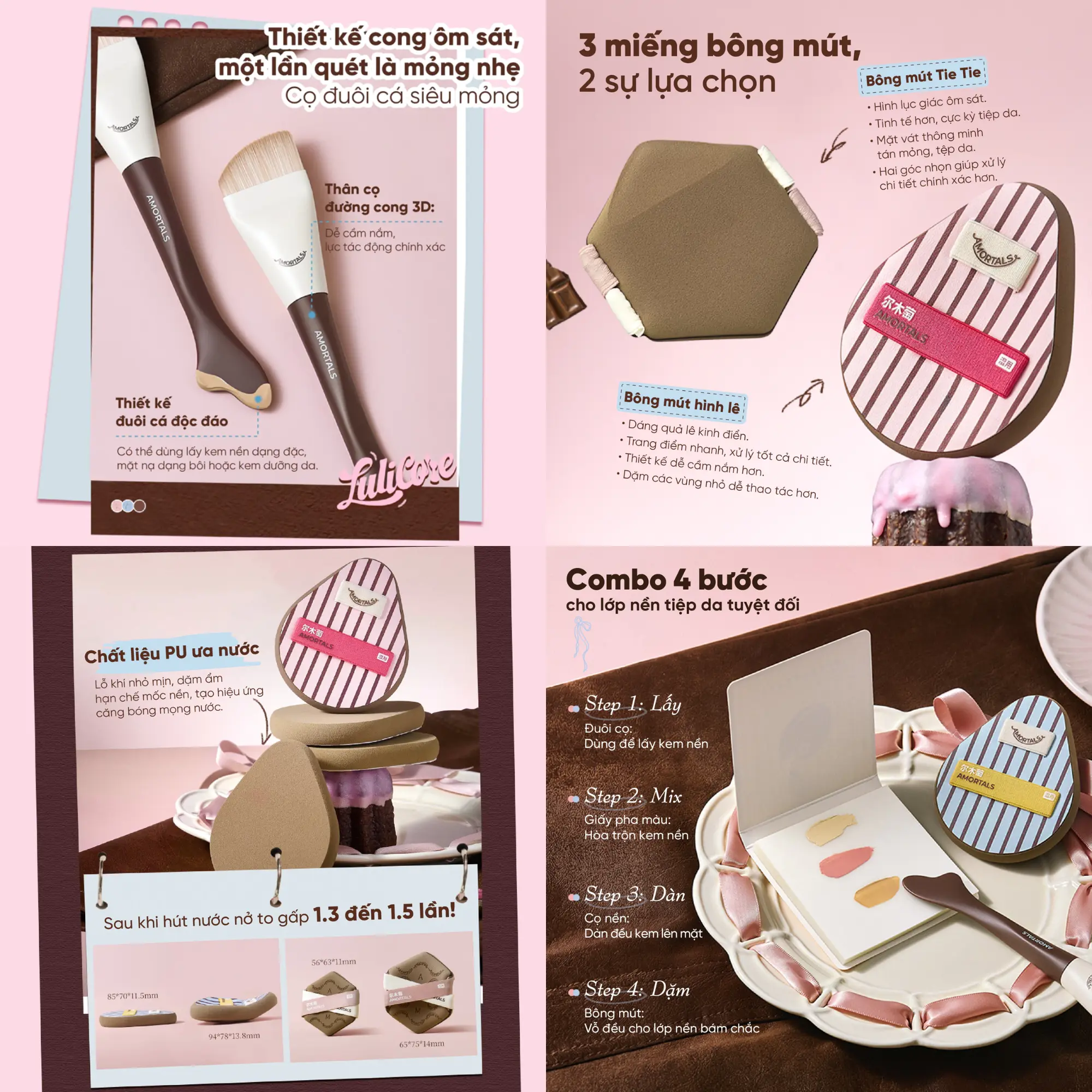 set bộ 6 món Amortals