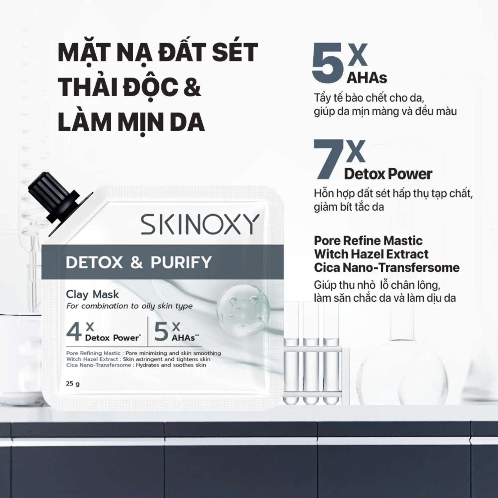 mặt nạ đất sét 