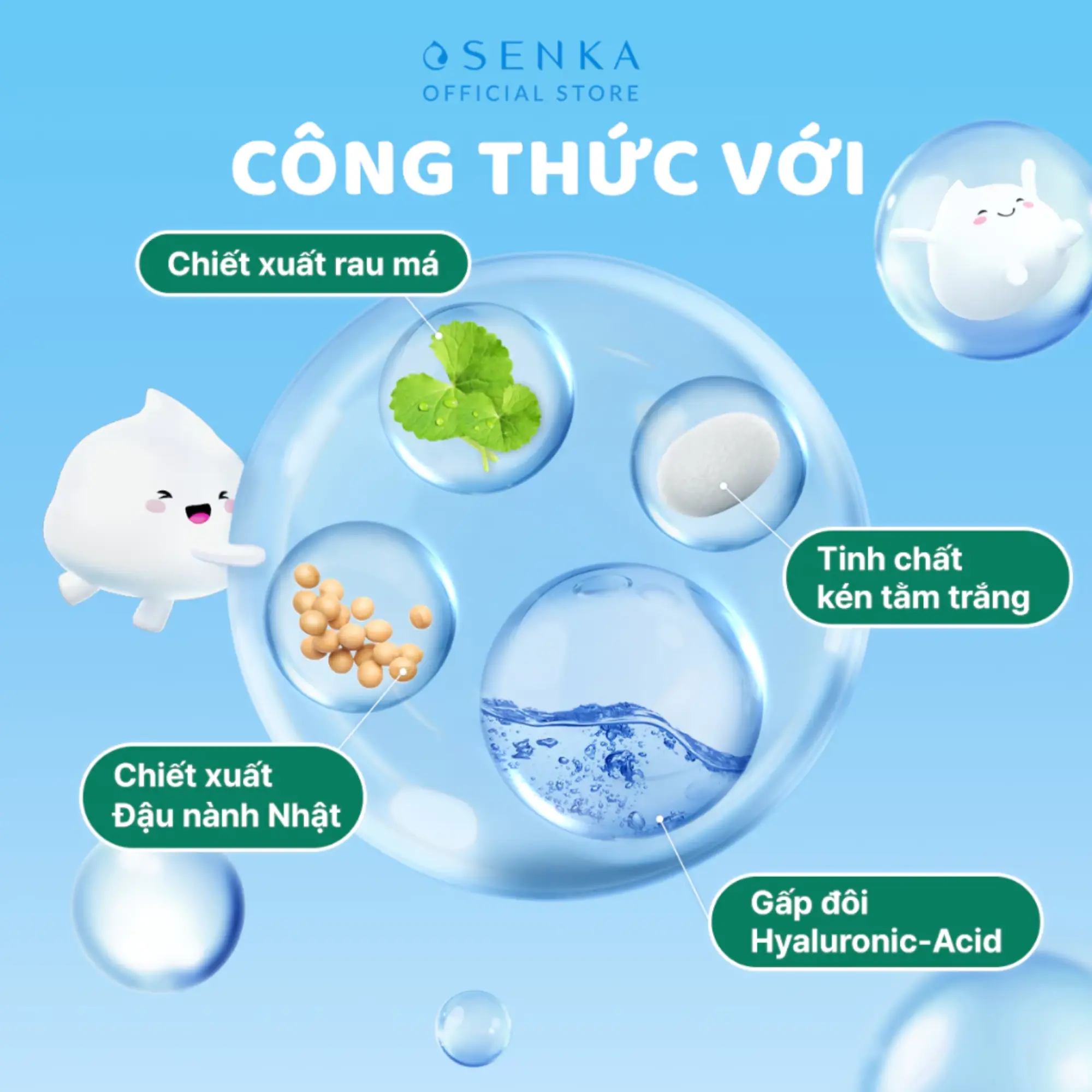 sữa rửa mặt Senka