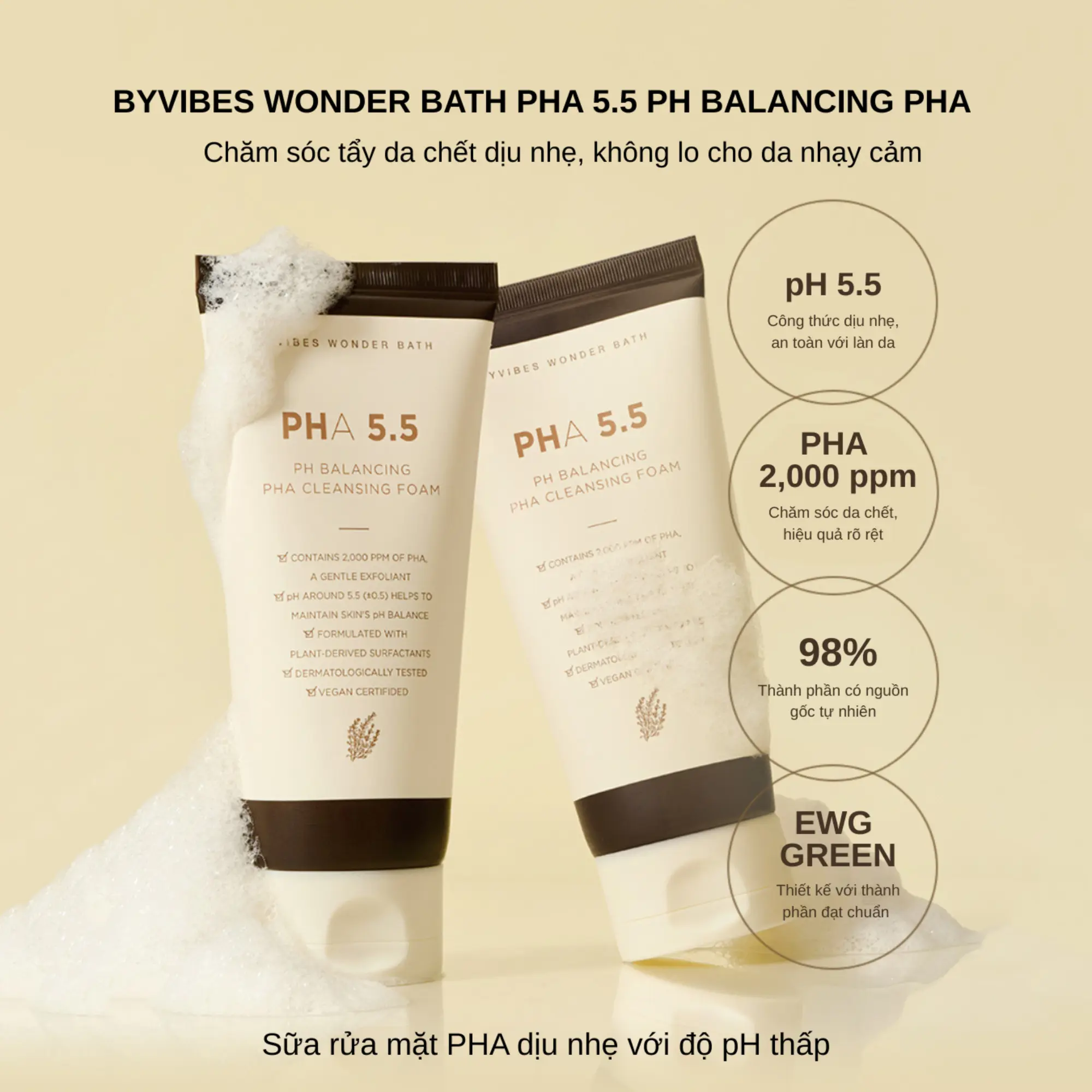 Sữa Rửa Mặt TTBC Byvibes Wonder Bath