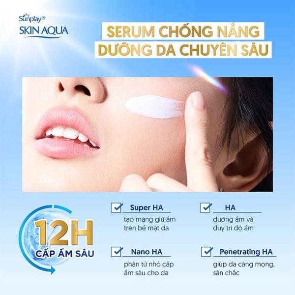 Serum Chống Nắng Sunplay Skin Aqua UV Defense Dou Serum