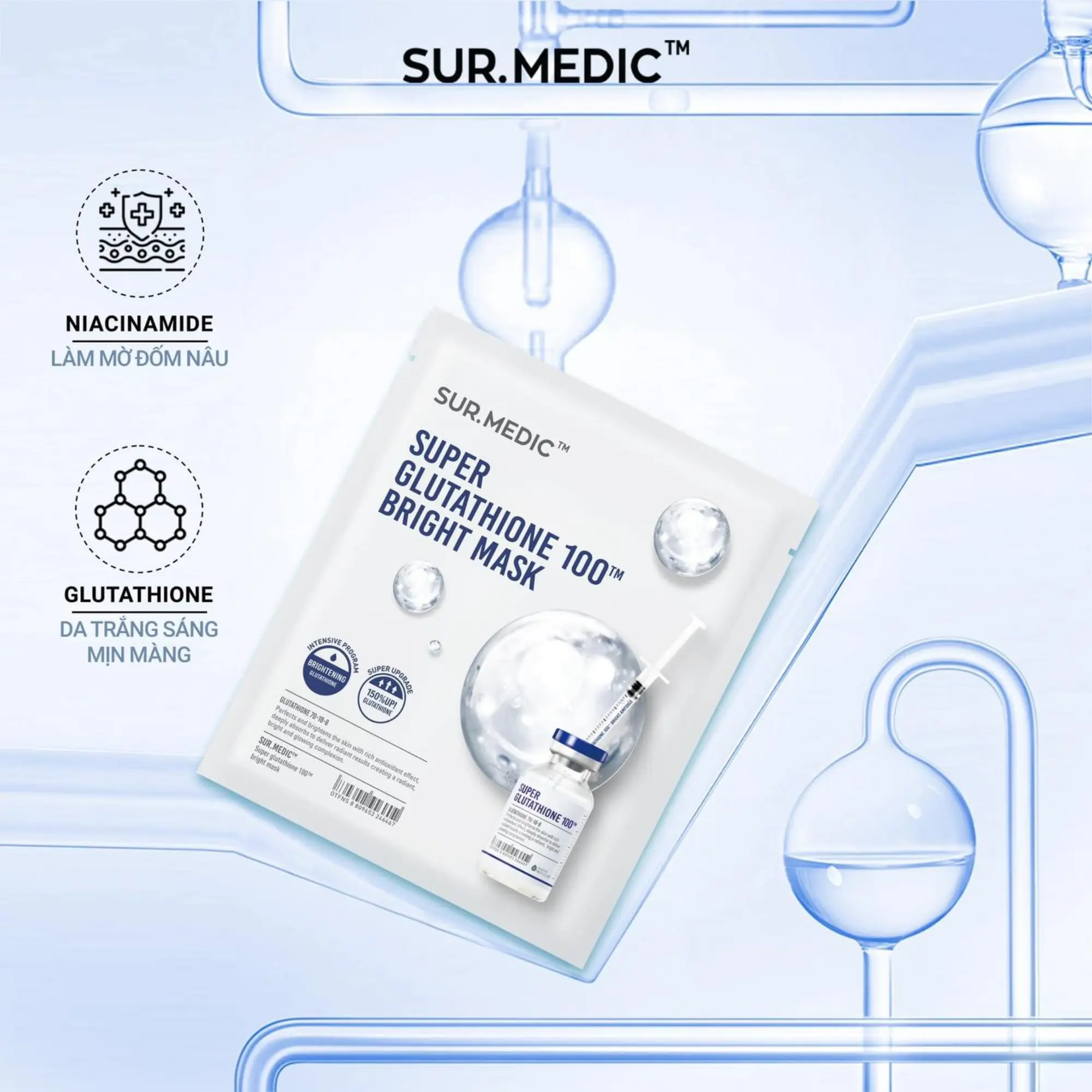 mặt nạ dưỡng sáng sur.medic