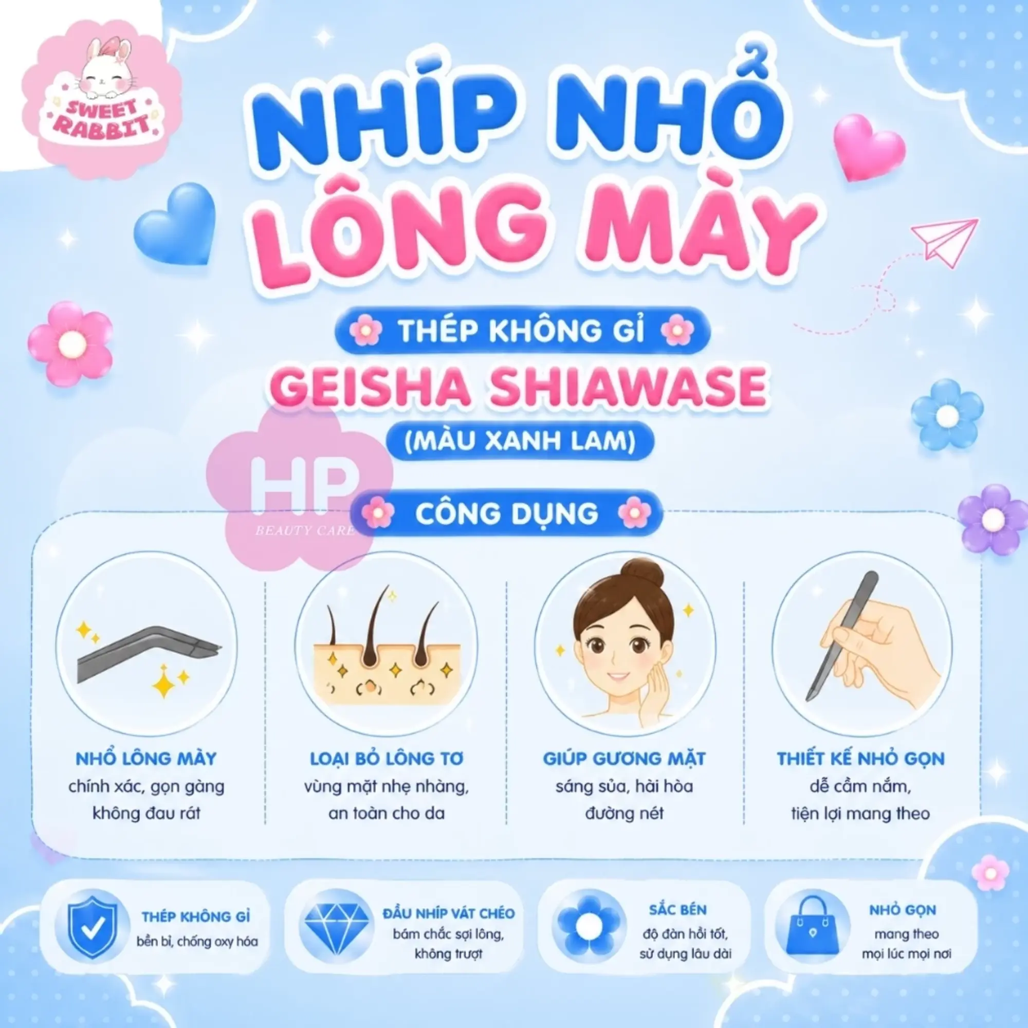 Nhíp Geisha Shiawase