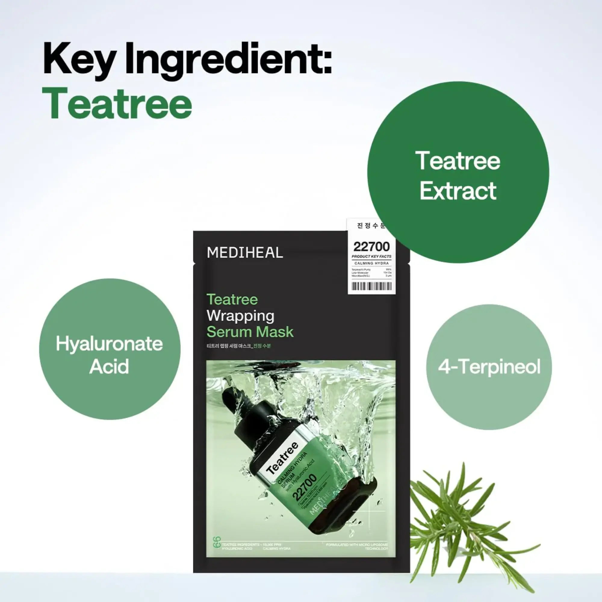 Mặt Nạ Mediheal Teatree Wrapping Serum Mask
