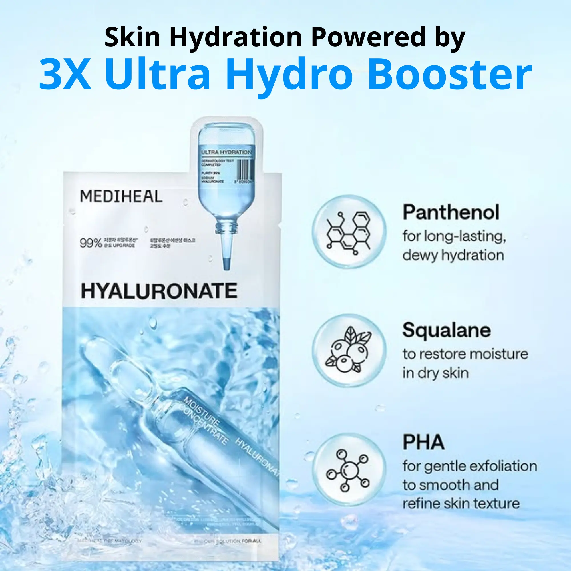 Mediheal Hyaluronate Essential Ultra Hydration Mask