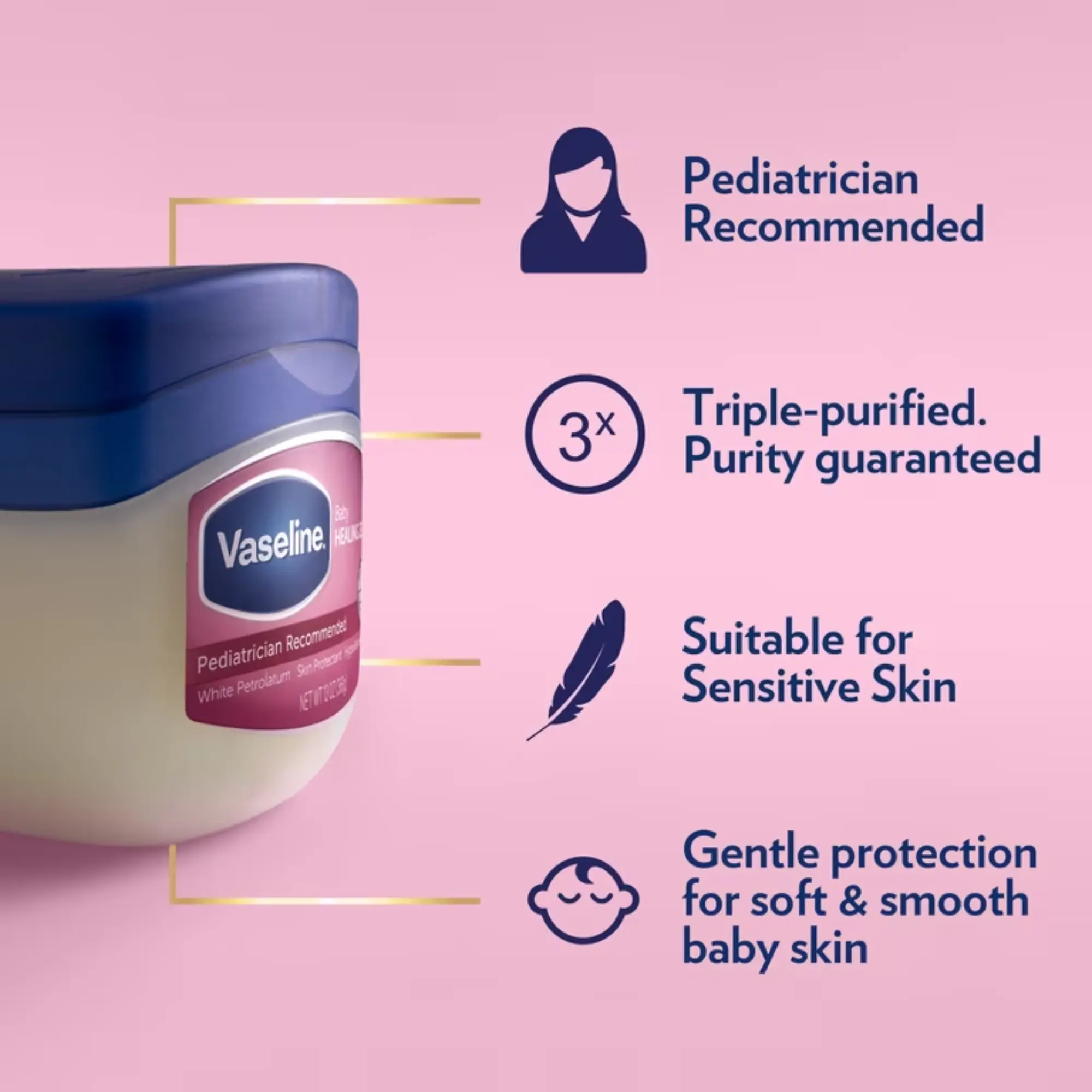 vaseline cho bé