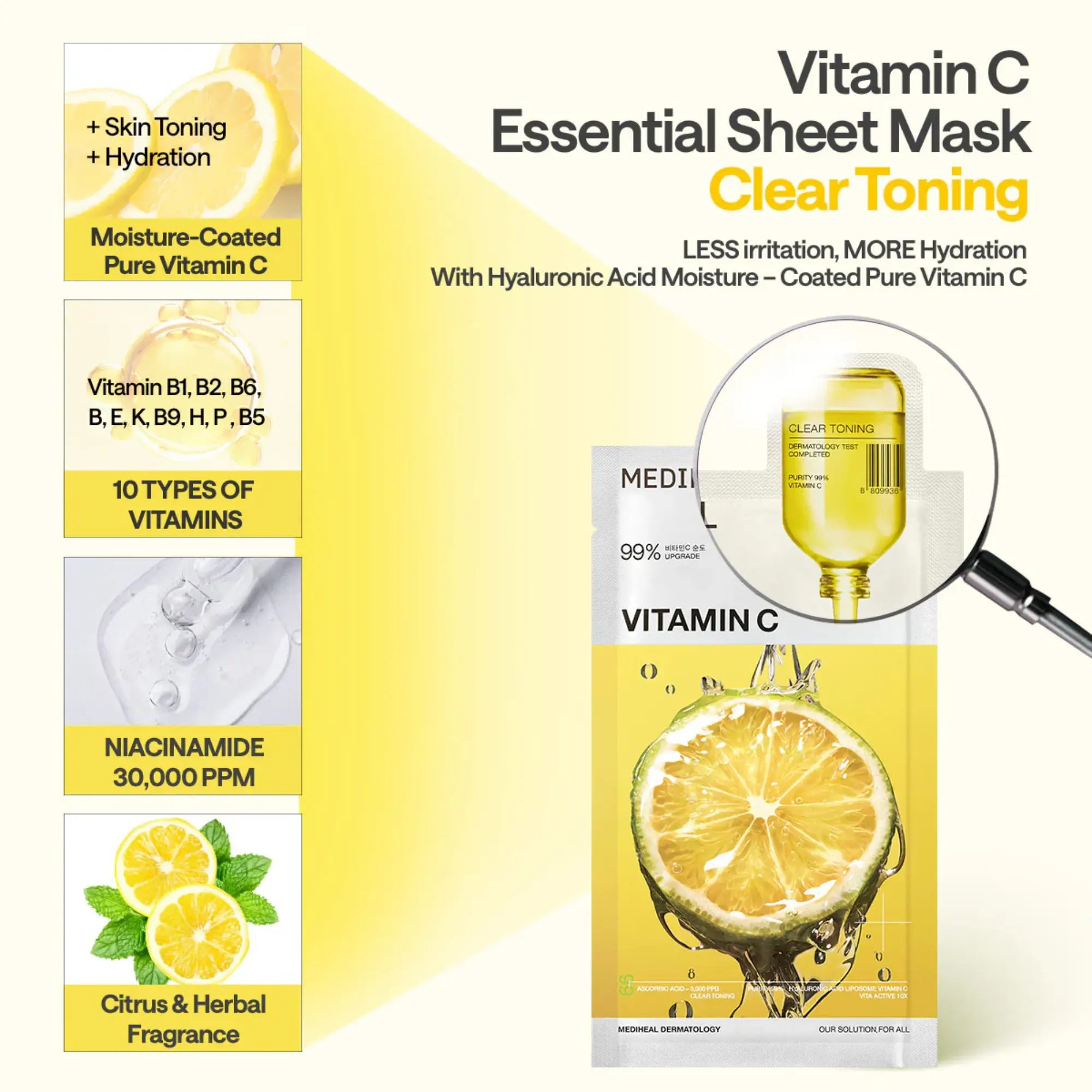 Mặt Nạ Mediheal Vitamin C
