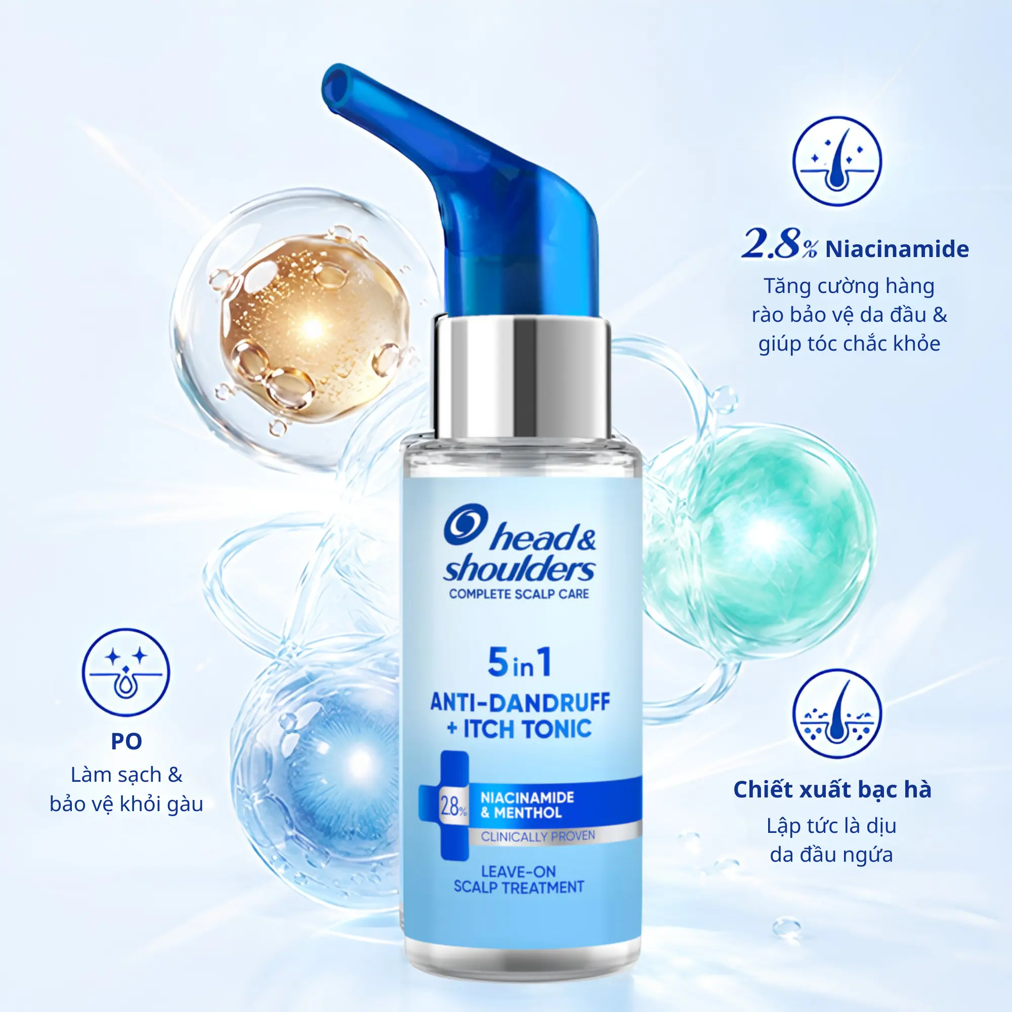xịt dưỡng da đầu Head & shoulders