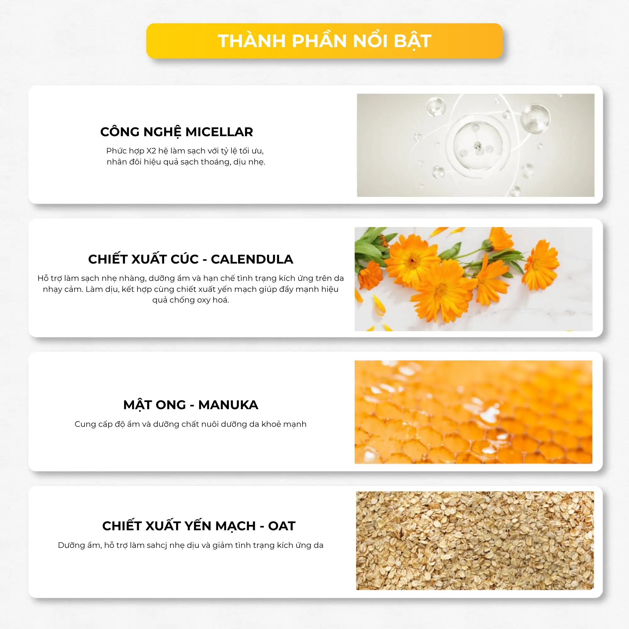 Nước tẩy trang hoa cúc zakka