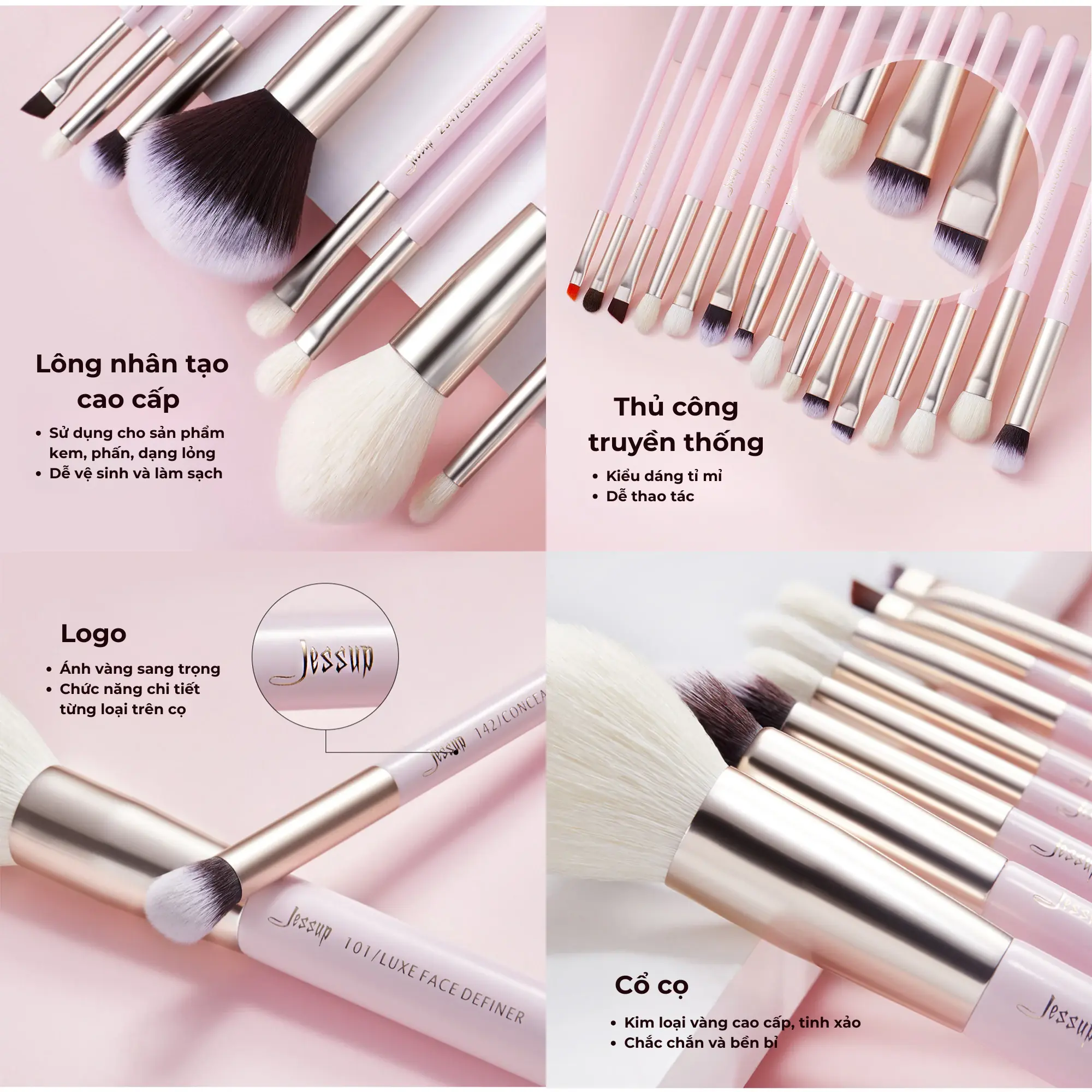 cọ trang điểm Jessup