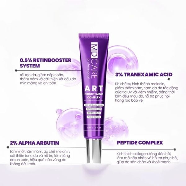 Kem Dưỡng MD Care A.R.T Brightening Complex