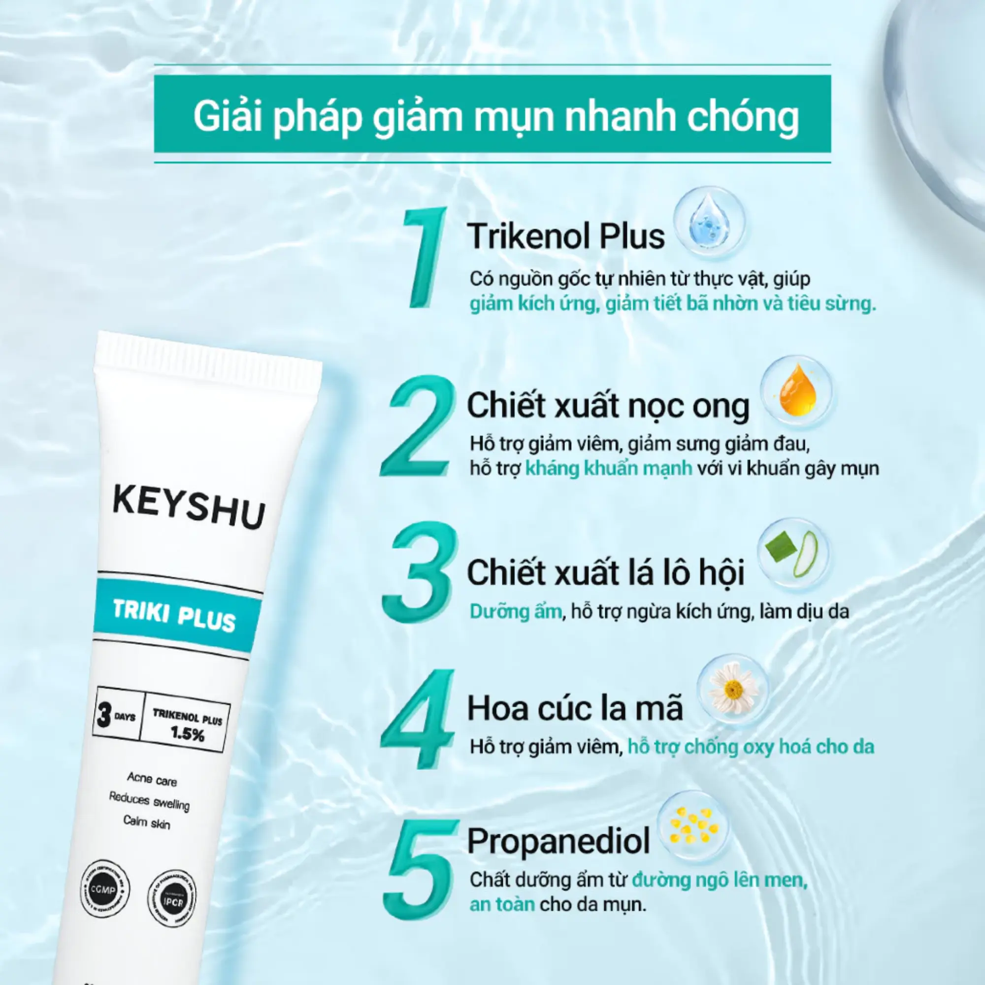 sữa rửa mặt mildrelief