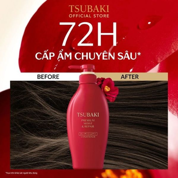 Dầu Xả Phục Hồi Tsubaki Premium Moist & Repair Conditioner